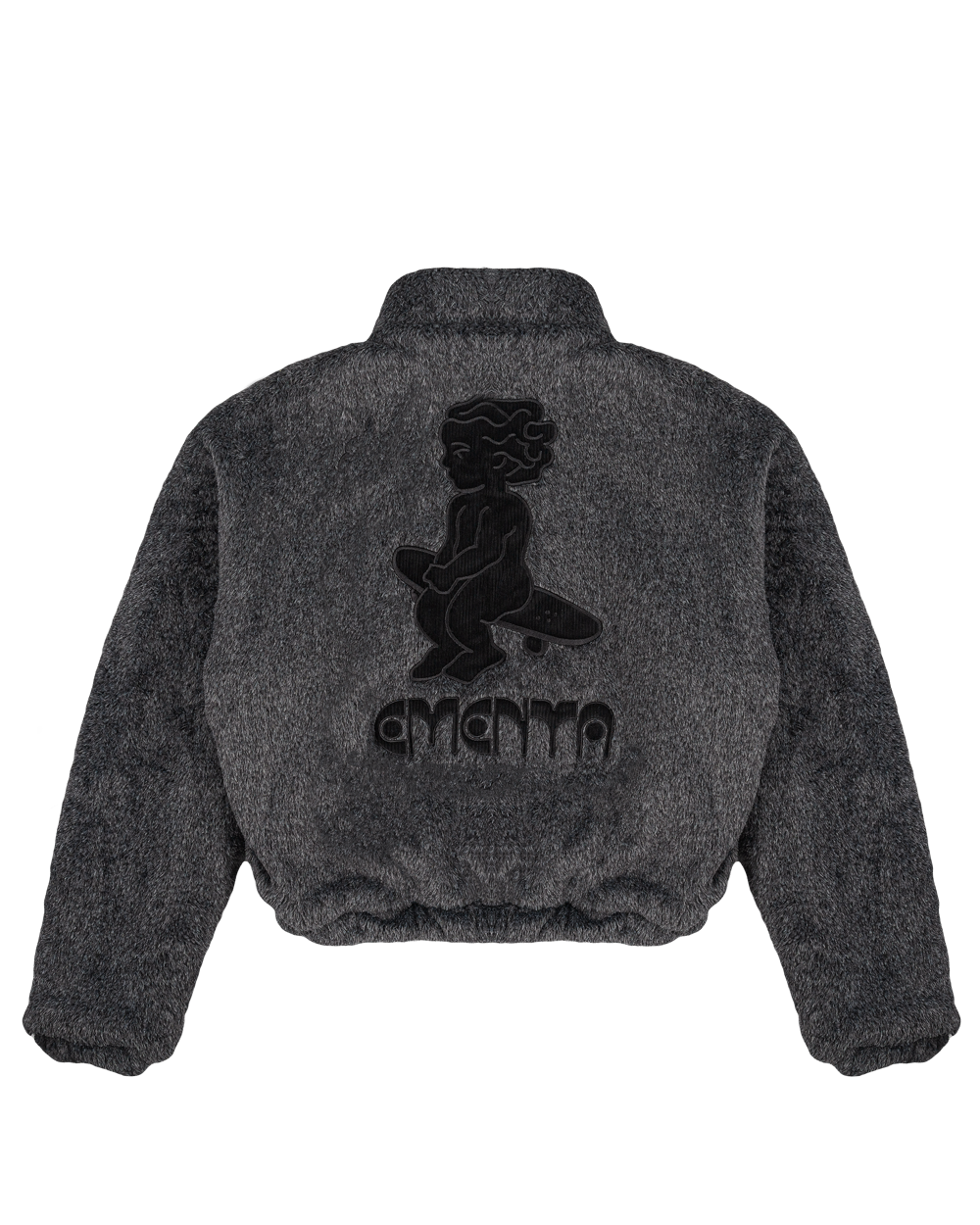The Ikon Fur Jacket in grey is designed for warmth and comfort, featuring a soft grey fur on the exterior. Inside, it has diamond stitching for added texture and durability.
The jacket includes adjustable elasticated wrists and hips for a customizable fit, along with two exterior pockets and one interior pocket for storage.