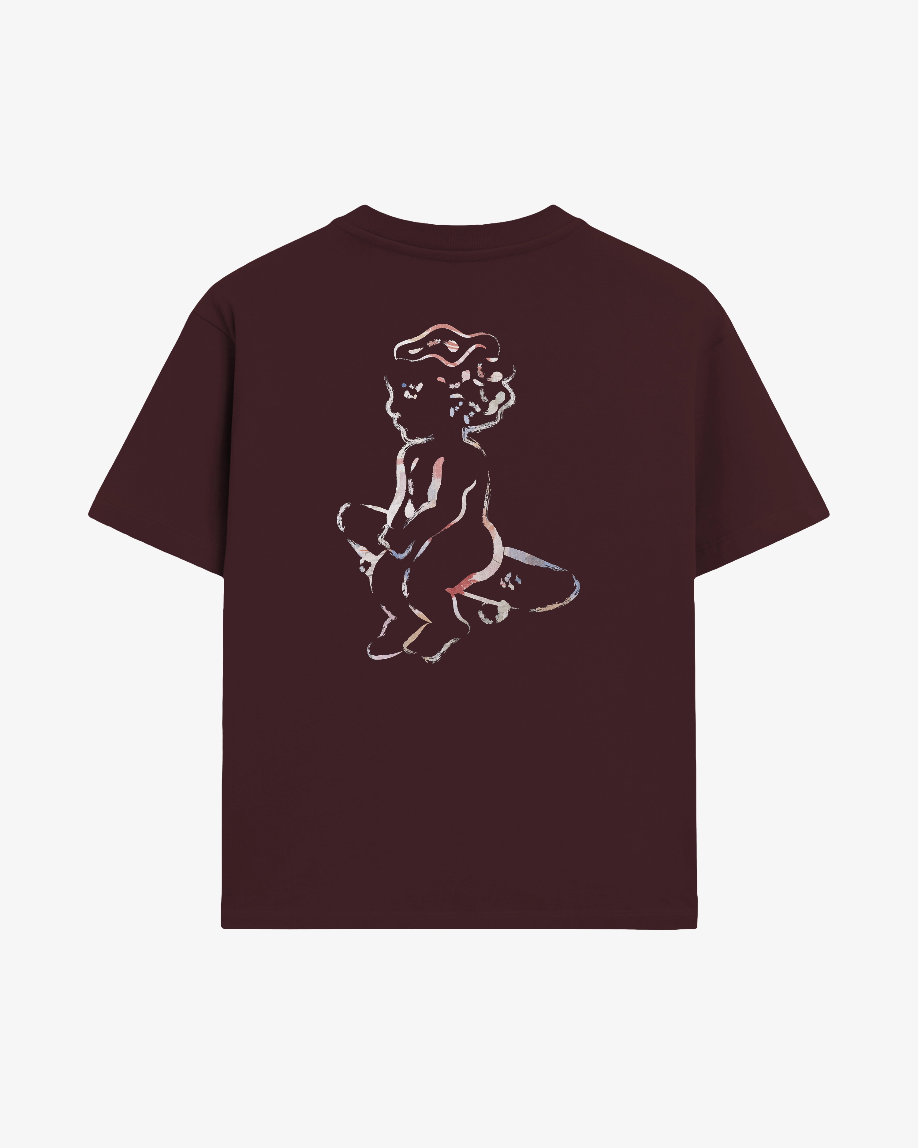 100% cotton, 240 g/m²
Bordeaux color
Soft yet structured heavyweight feel
Artwork is digitally designed in-house by our artists to ensure unique detail and precision
EMENTA dots logo on the front
Pre-shrunk to maintain size and shape after washing
Reinforced collar and double-stitched hems for lasting wear
Machine wash at 30°C, tumble dry low, iron inside out
Unisex fit
Made in Portugal