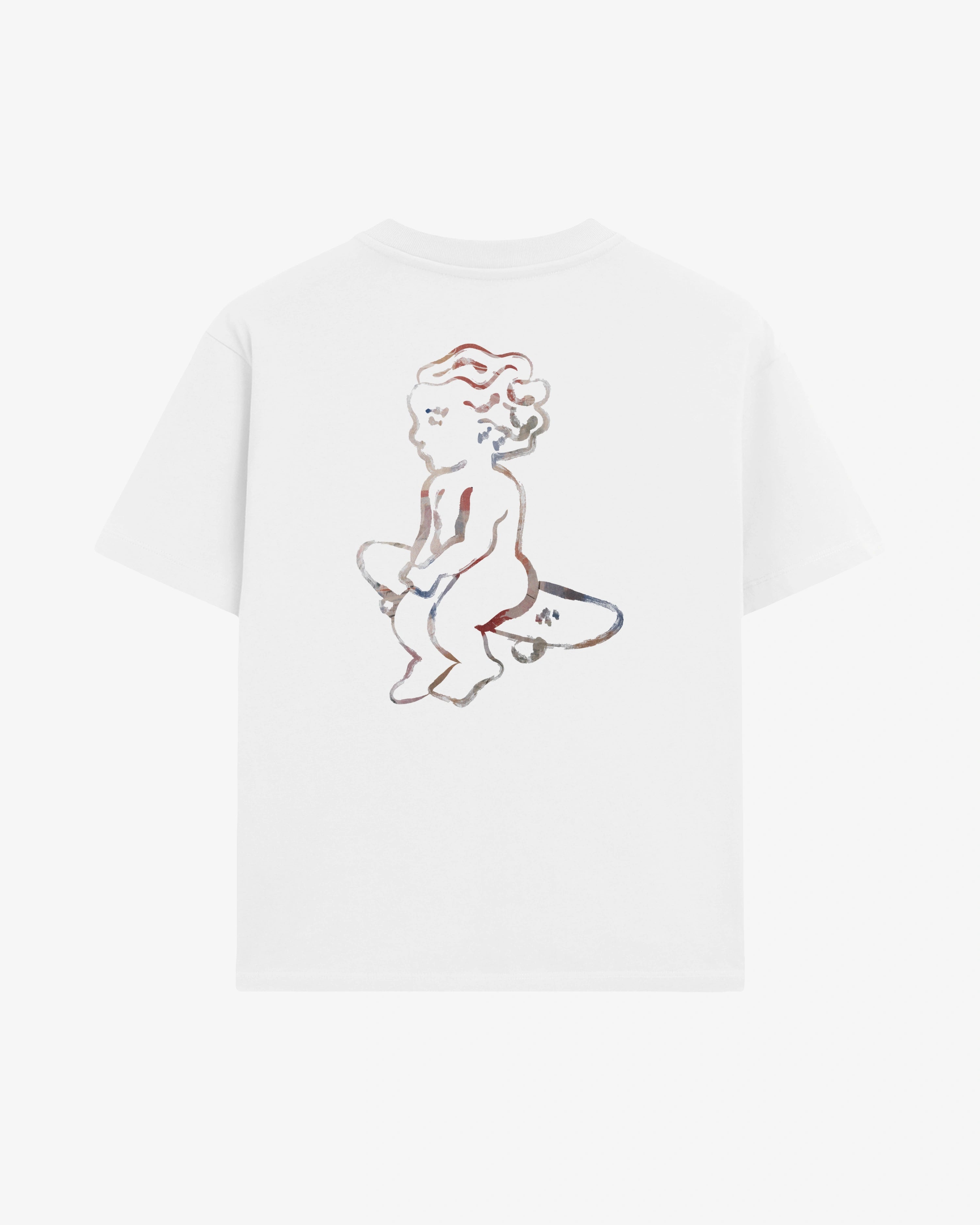 100% cotton, 240 g/m²
White color
Soft yet structured heavyweight feel
Artwork is digitally designed in-house by our artists to ensure unique detail and precision
EMENTA dots logo on the front
Pre-shrunk to maintain size and shape after washing
Reinforced collar and double-stitched hems for lasting wear
Machine wash at 30°C, tumble dry low, iron inside out
Unisex fit
Made in Portugal