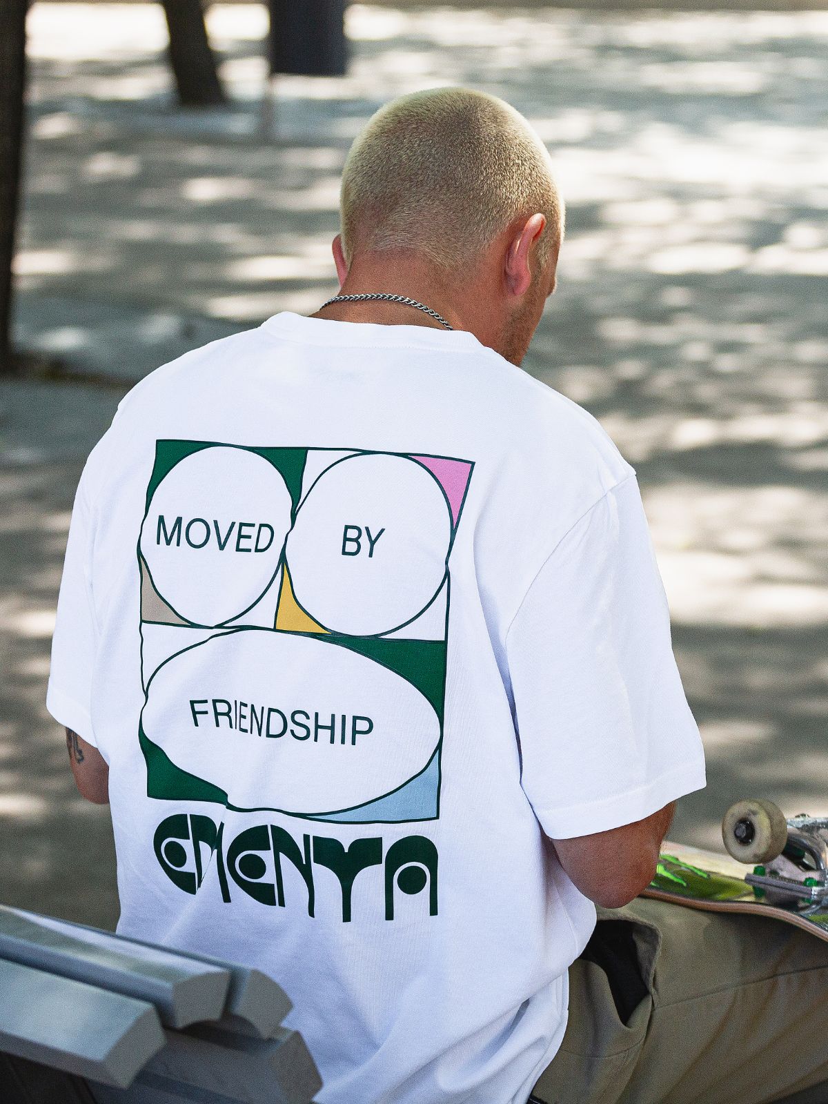 100% Cotton for a soft and comfortable fit
Rubber Embossed Print showcasing Ementa’s iconic motto "Moved By Friendship"
Crafted for durability and everyday wear
Made with care in Portugal