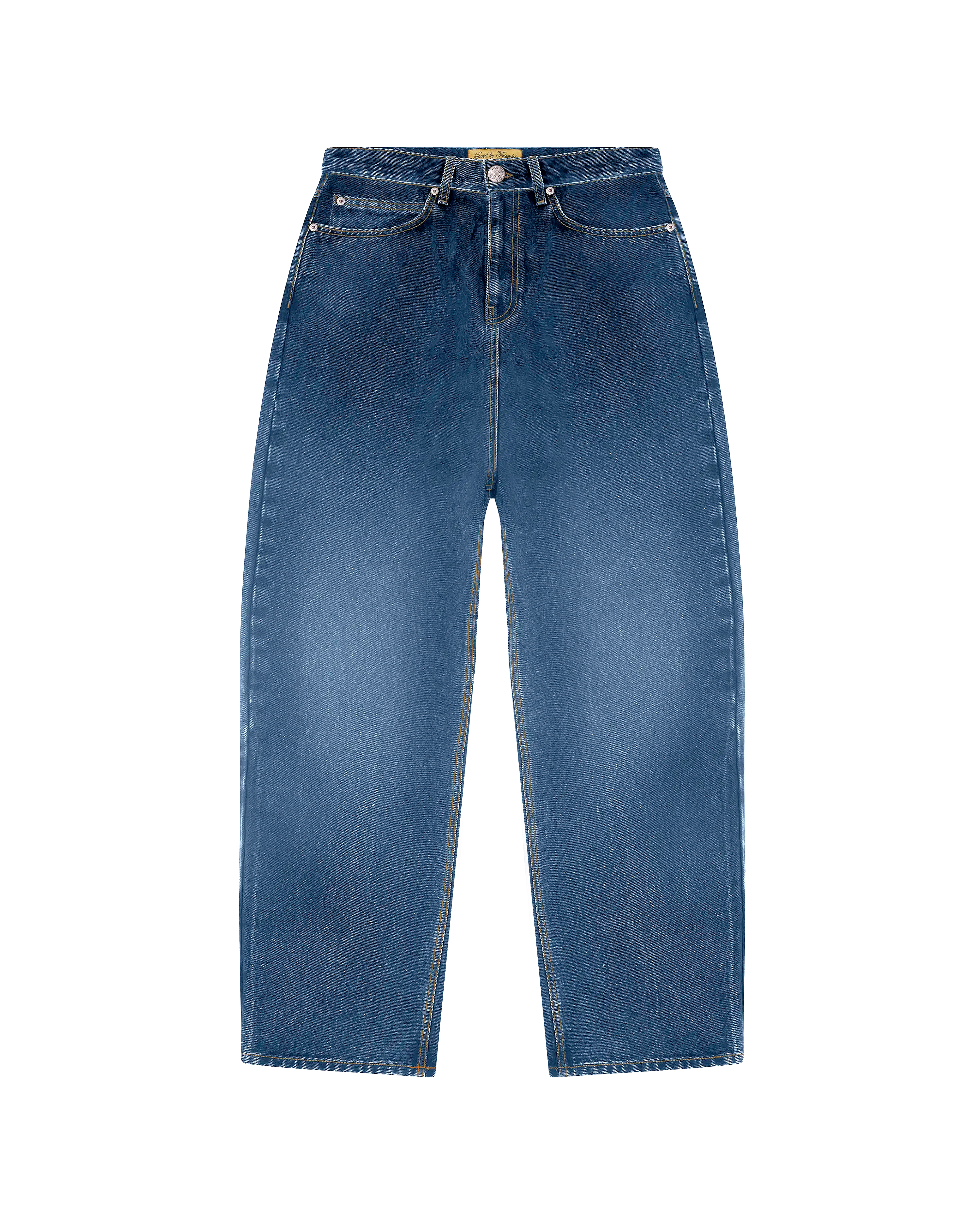 100% heavyweight cotton denim for lasting durability and comfort
Jet blue base with subtle stone wash for a naturally faded look
Oversized, baggy fit with a relaxed leg for effortless movement
Signature Ementa “dots” logo embroidered on the back pocket with a raw, ripped-edge finish
Classic 5-pocket setup for everyday practicality
Finished with a custom Ementa-branded patch at the waistband
Made in Portugal with care
Unisex fit