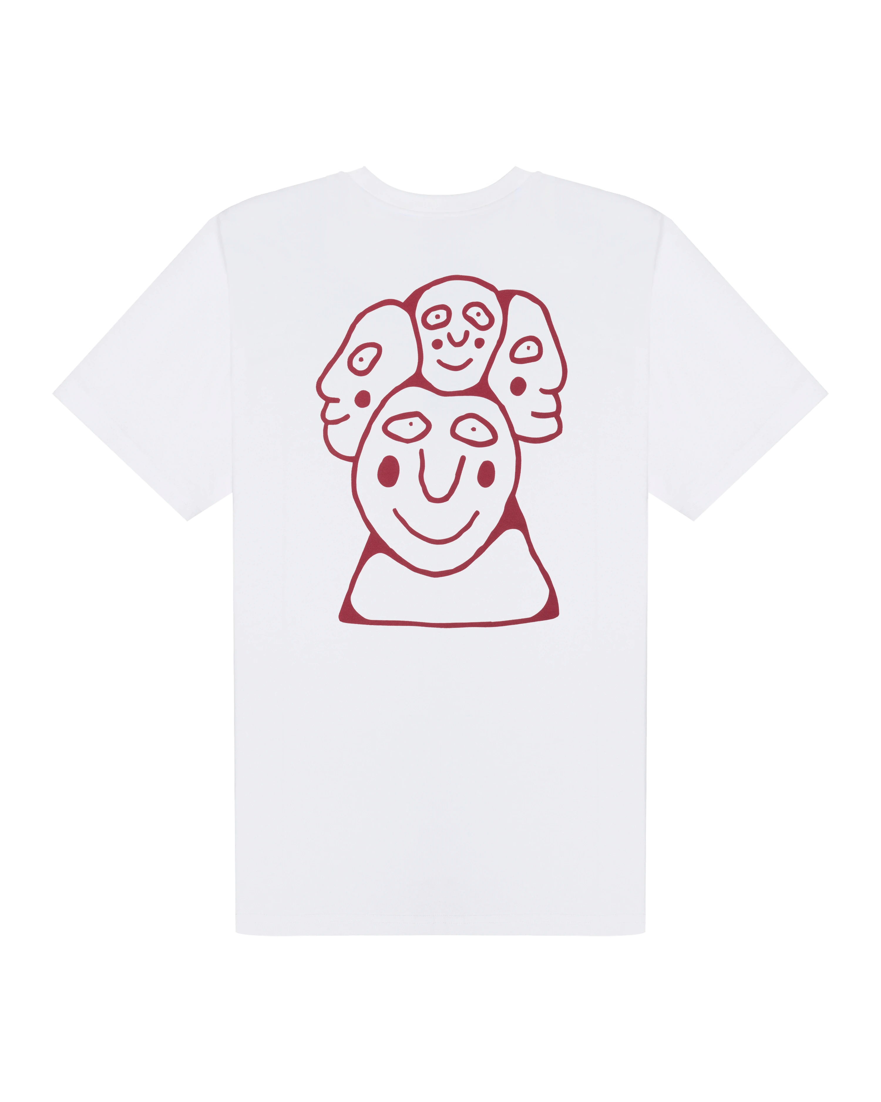 100% cotton, 240 g/m²
Soft yet structured heavyweight feel
White color with burgundy "Loyalty" print on the back
Pre-shrunk to maintain size and shape after washing
Reinforced collar and double-stitched hems for lasting wear
Machine wash at 30°C, tumble dry low, iron inside out
Unisex fit
Made in Portugal