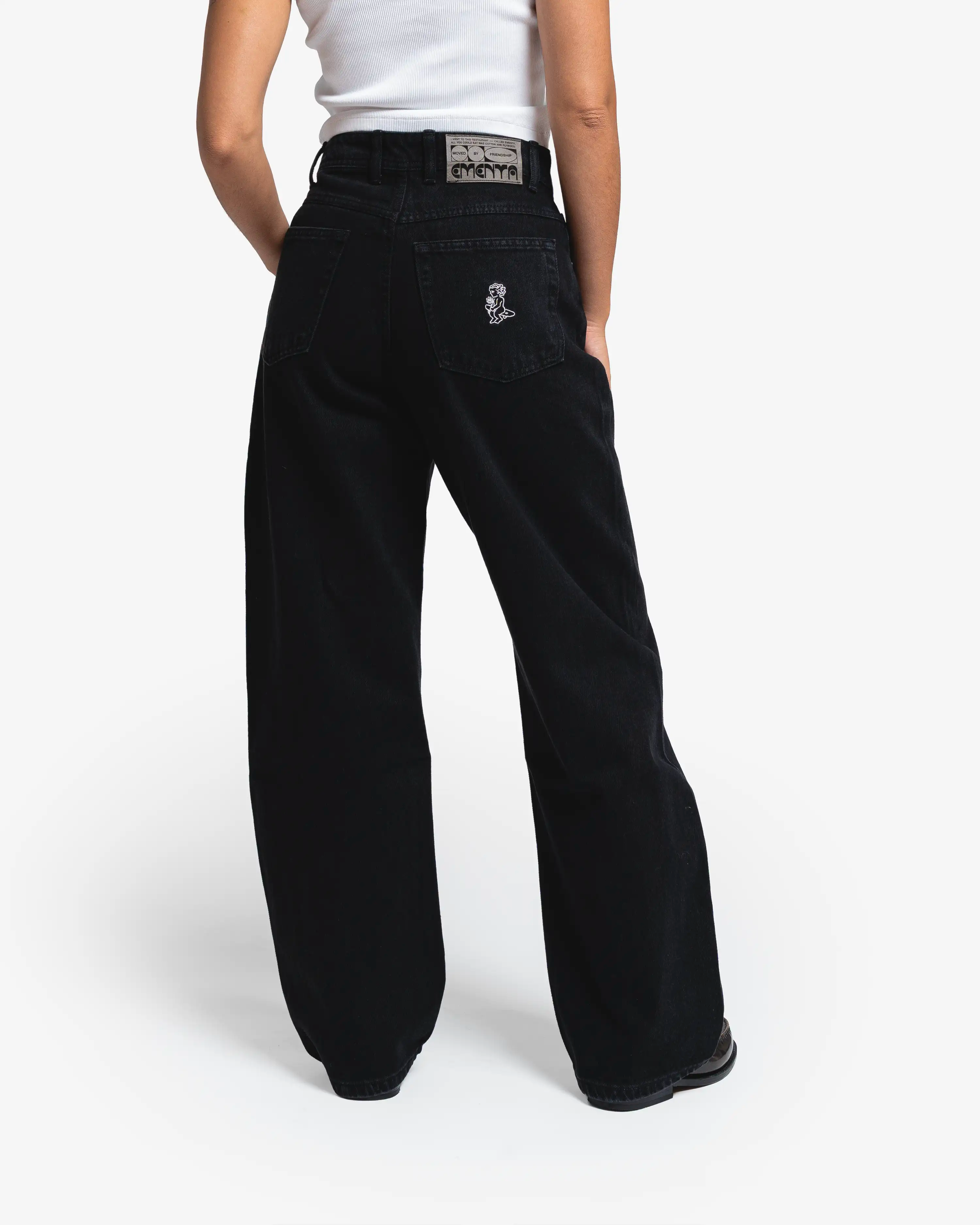 Loofa Ikon Flower Jeans