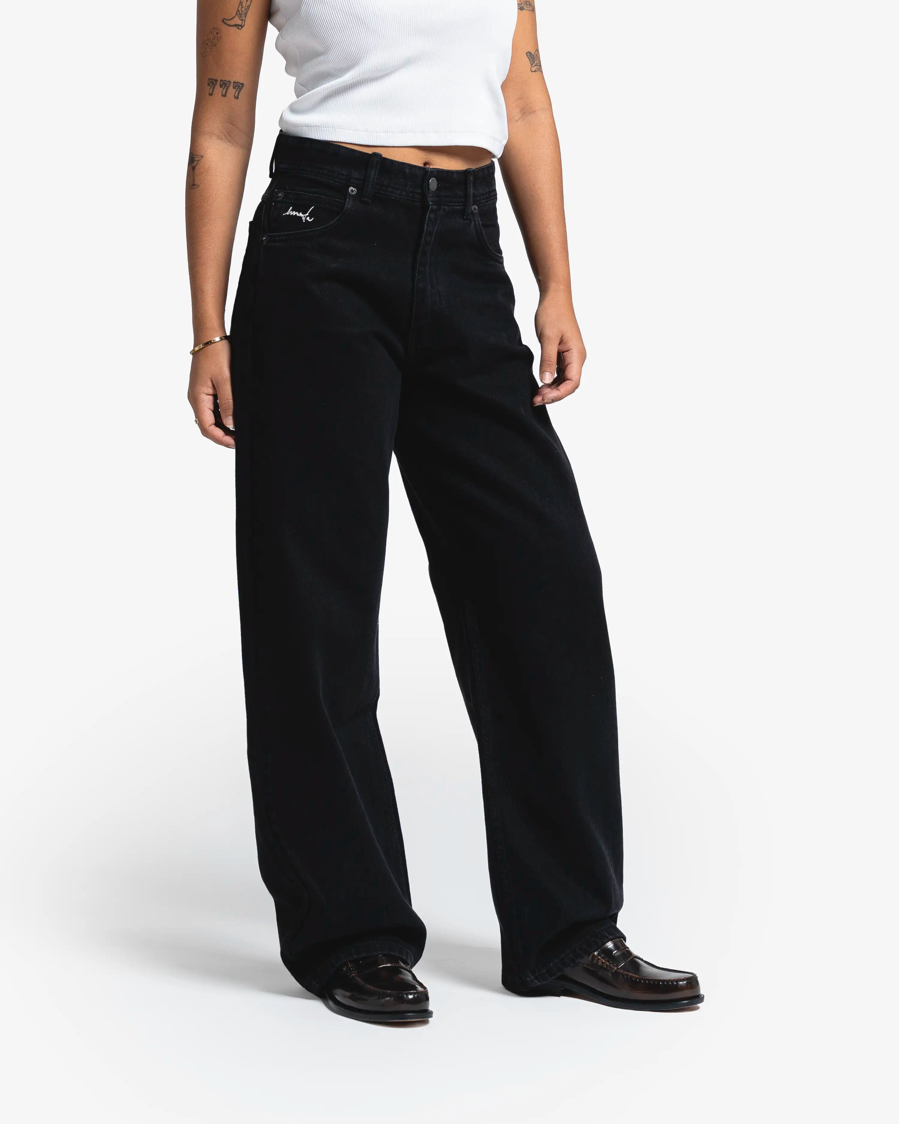 Loofa Ikon Flower Jeans