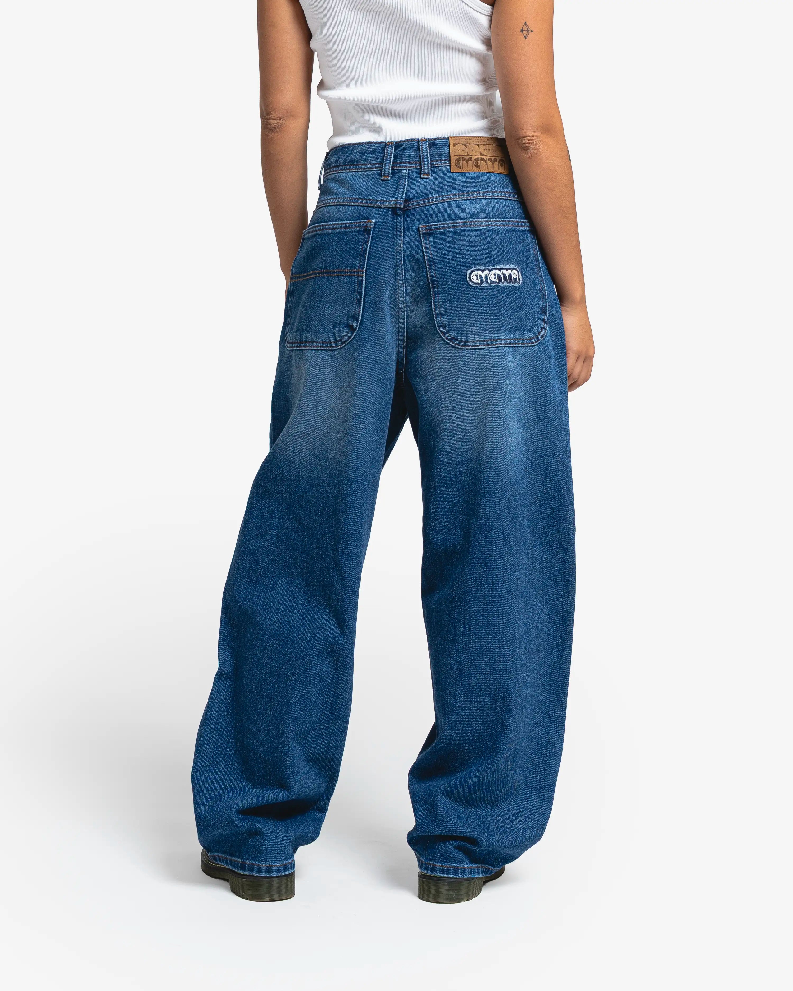 Pagode Ripped Dots Jeans