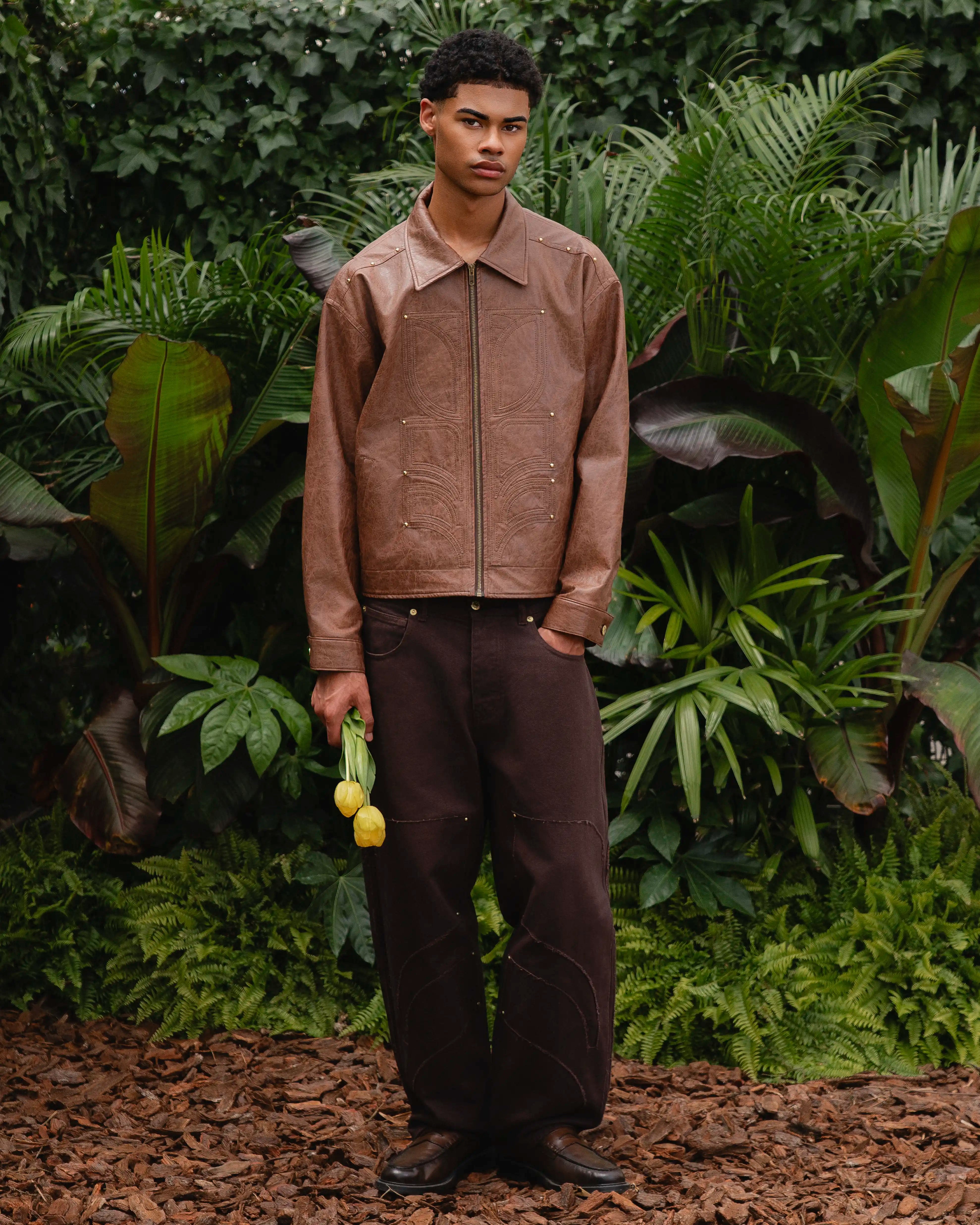 Flourish Leather Jacket