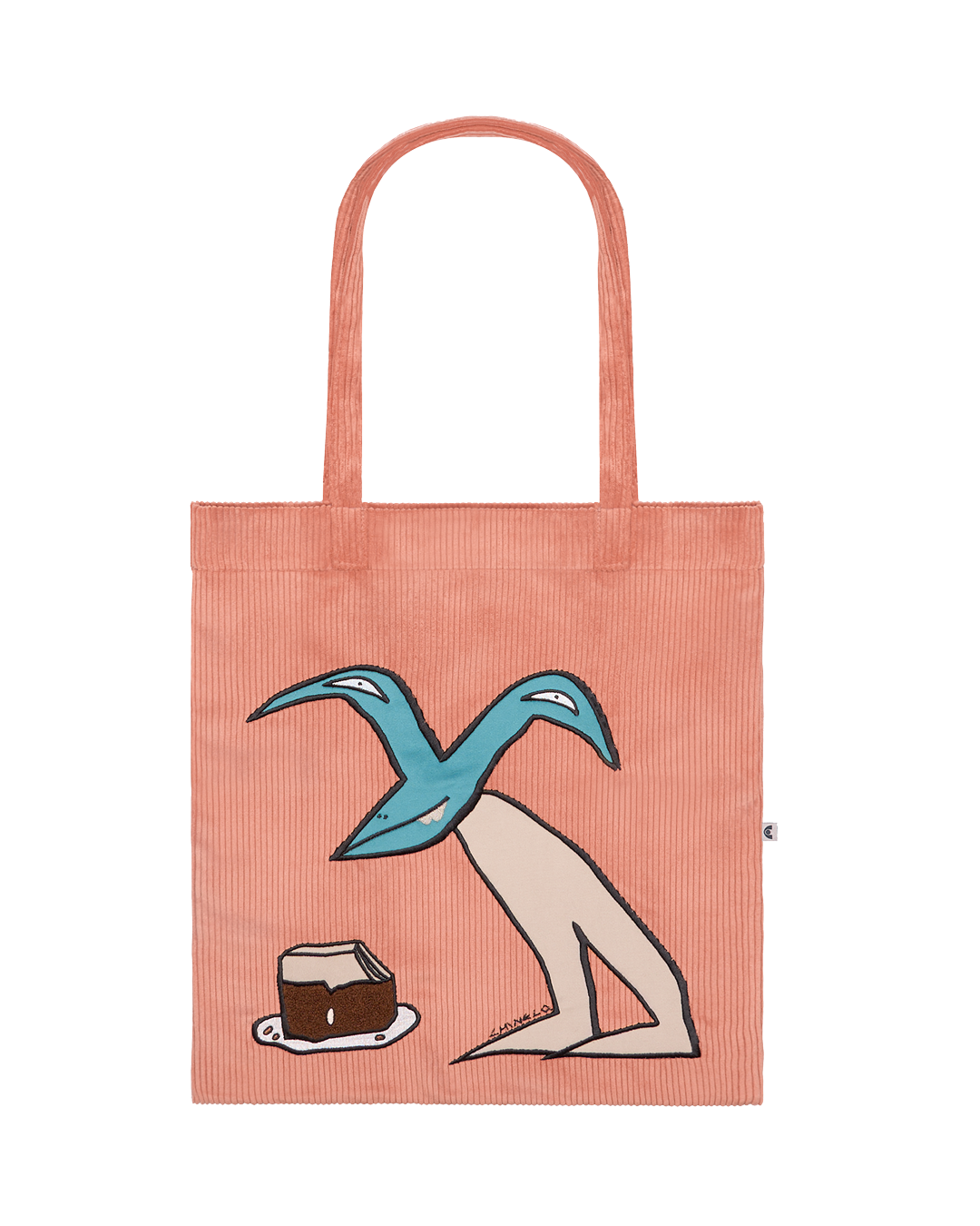 Cake Corduroy Tote Bag