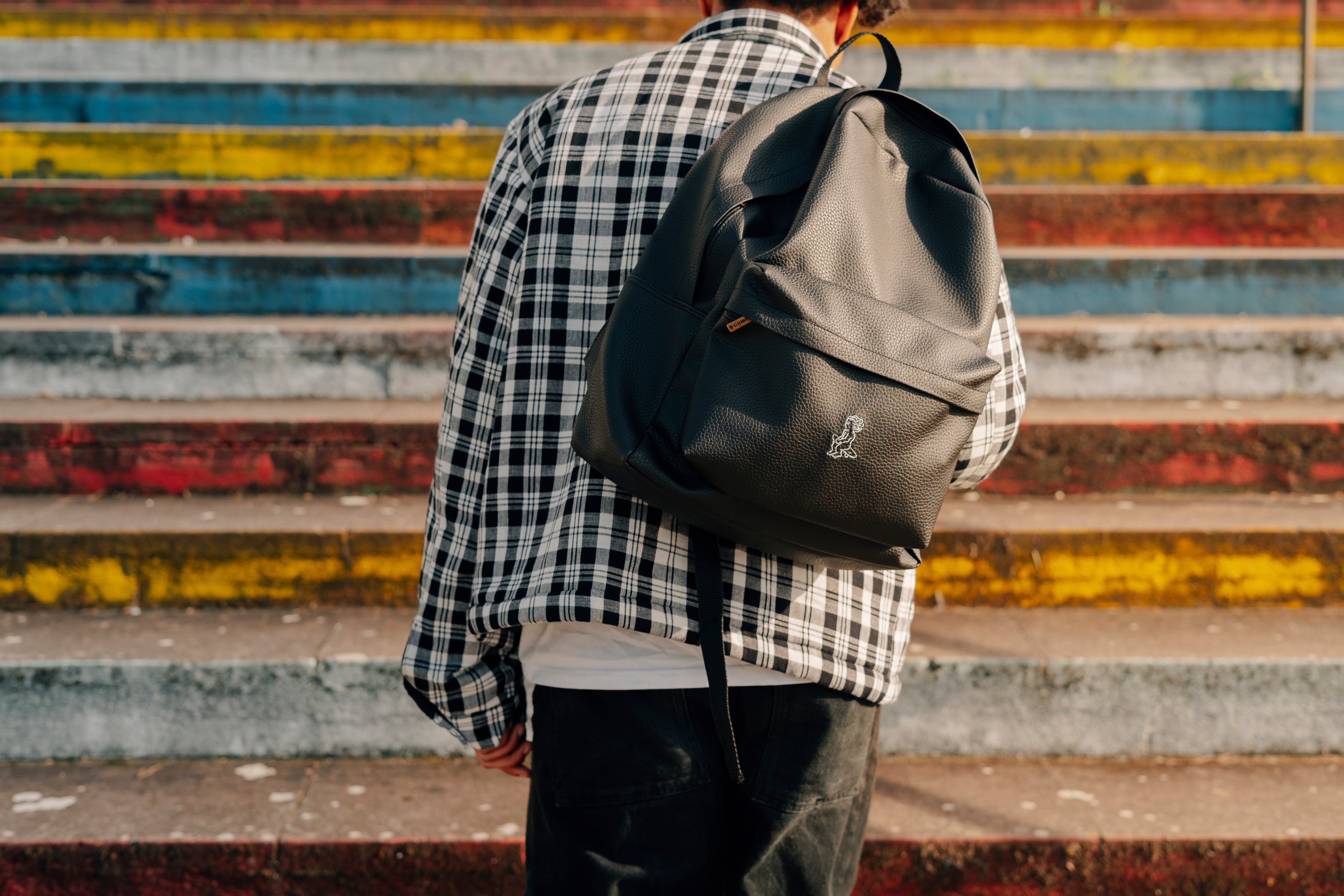 Ghost Patch Corduroy Backpack