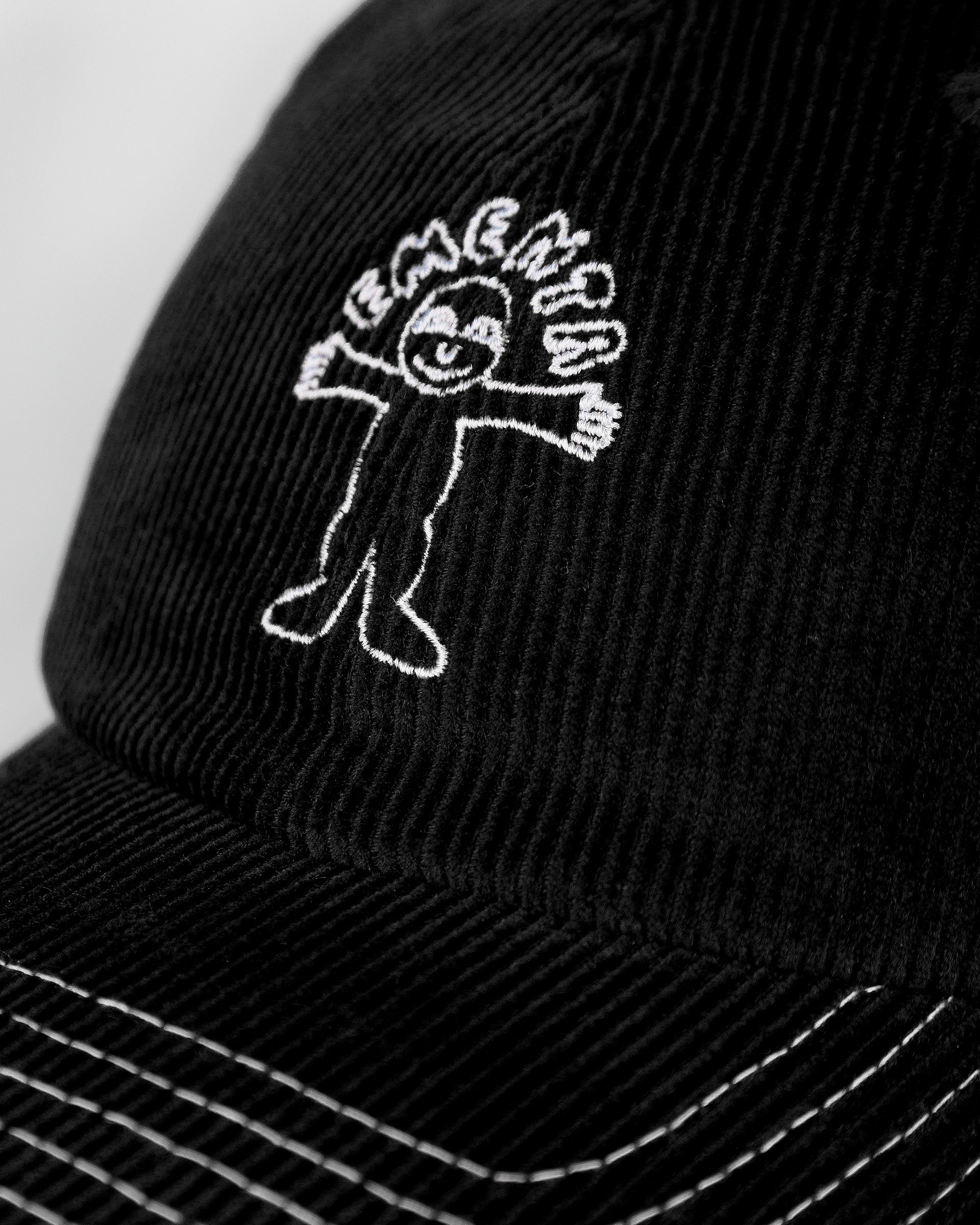 Say Hi Corduroy Cap