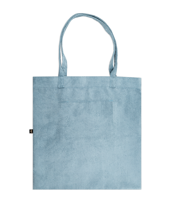 Flower Corduroy Tote Bag