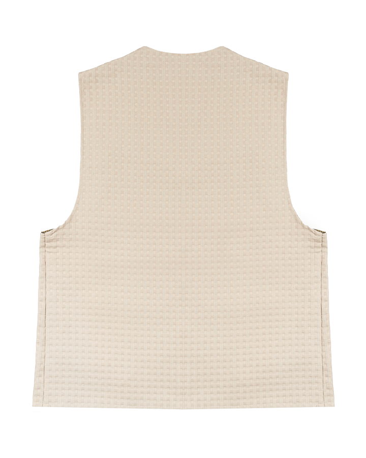 Ribbed Twill Vest