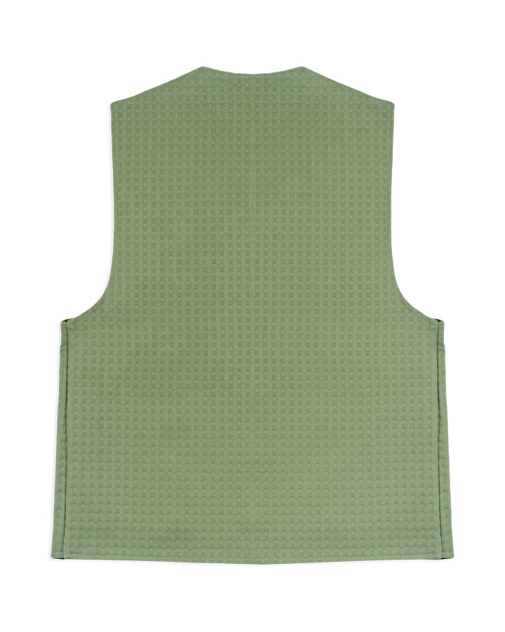 Ribbed Twill Vest