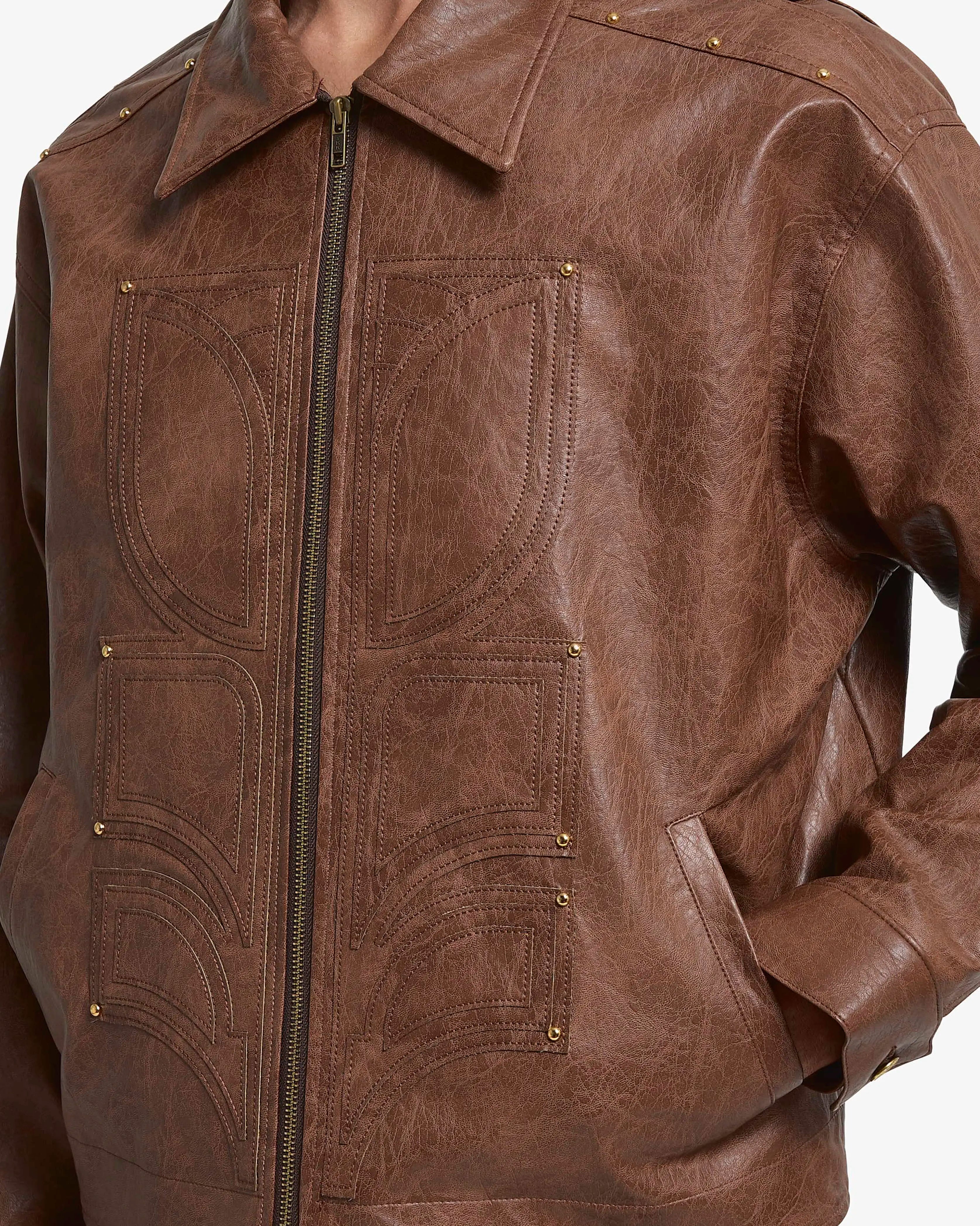 Flourish Leather Jacket