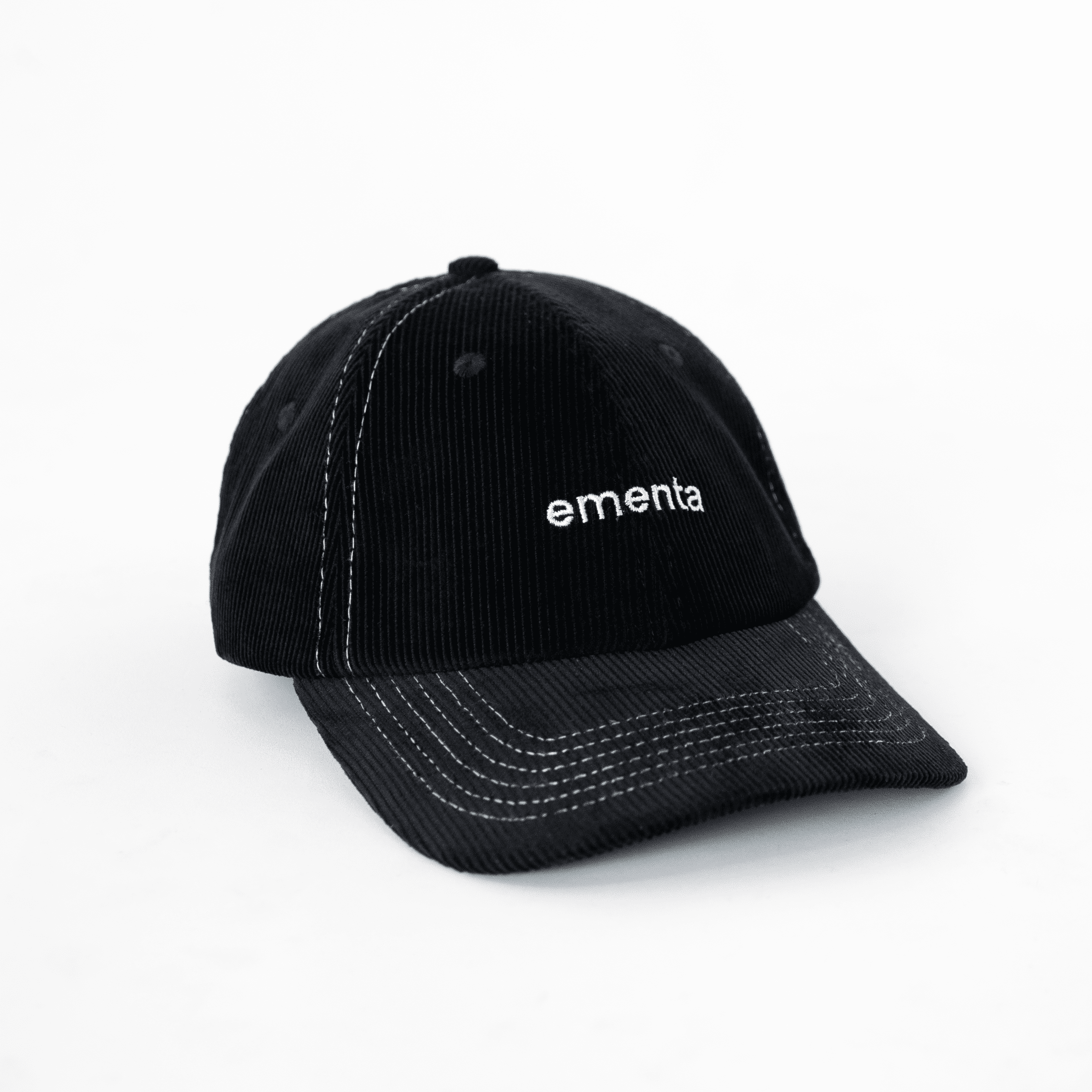 Contrast Corduroy Cap