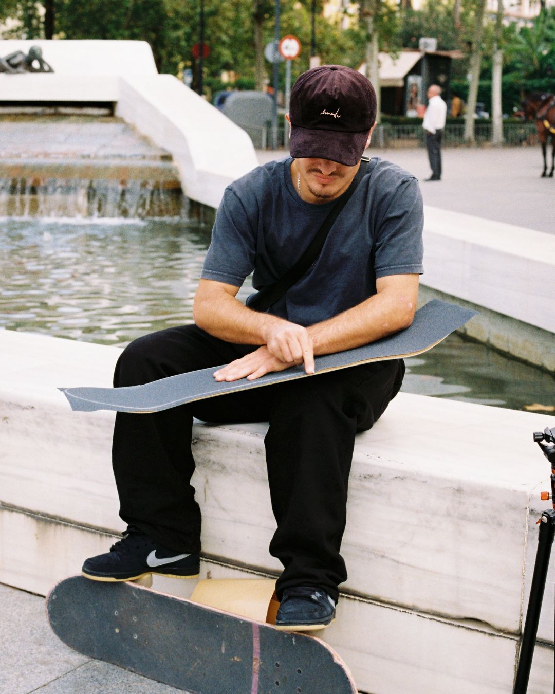 Signature Velvet Cap