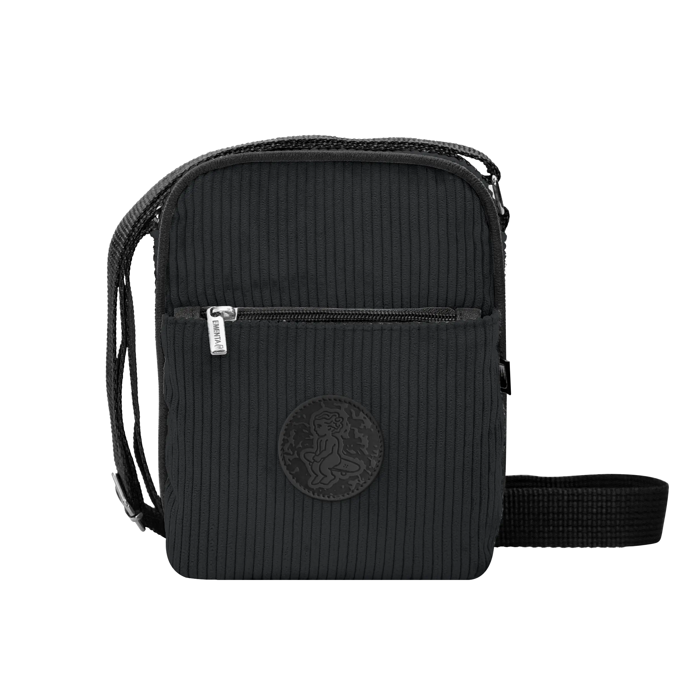 Square Patch Corduroy Shoulder Bag