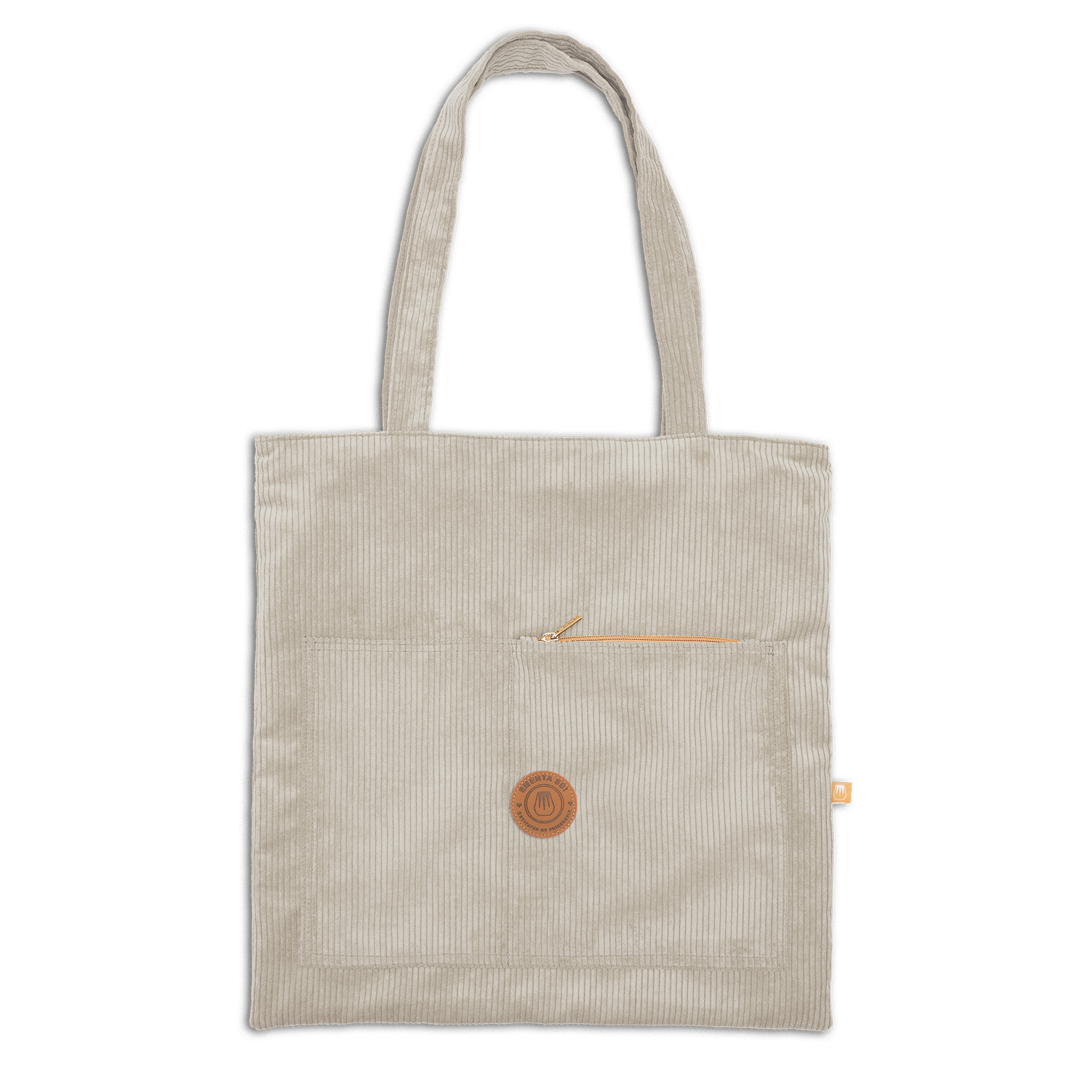 C'mon Patch Corduroy Tote Bag