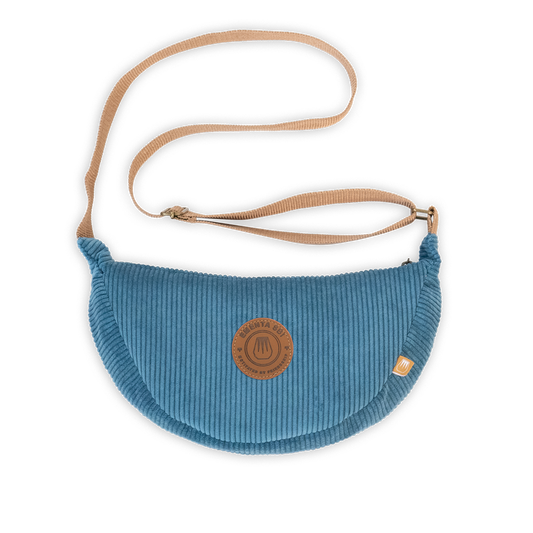 Fiuza Patch Corduroy Shoulder Bag