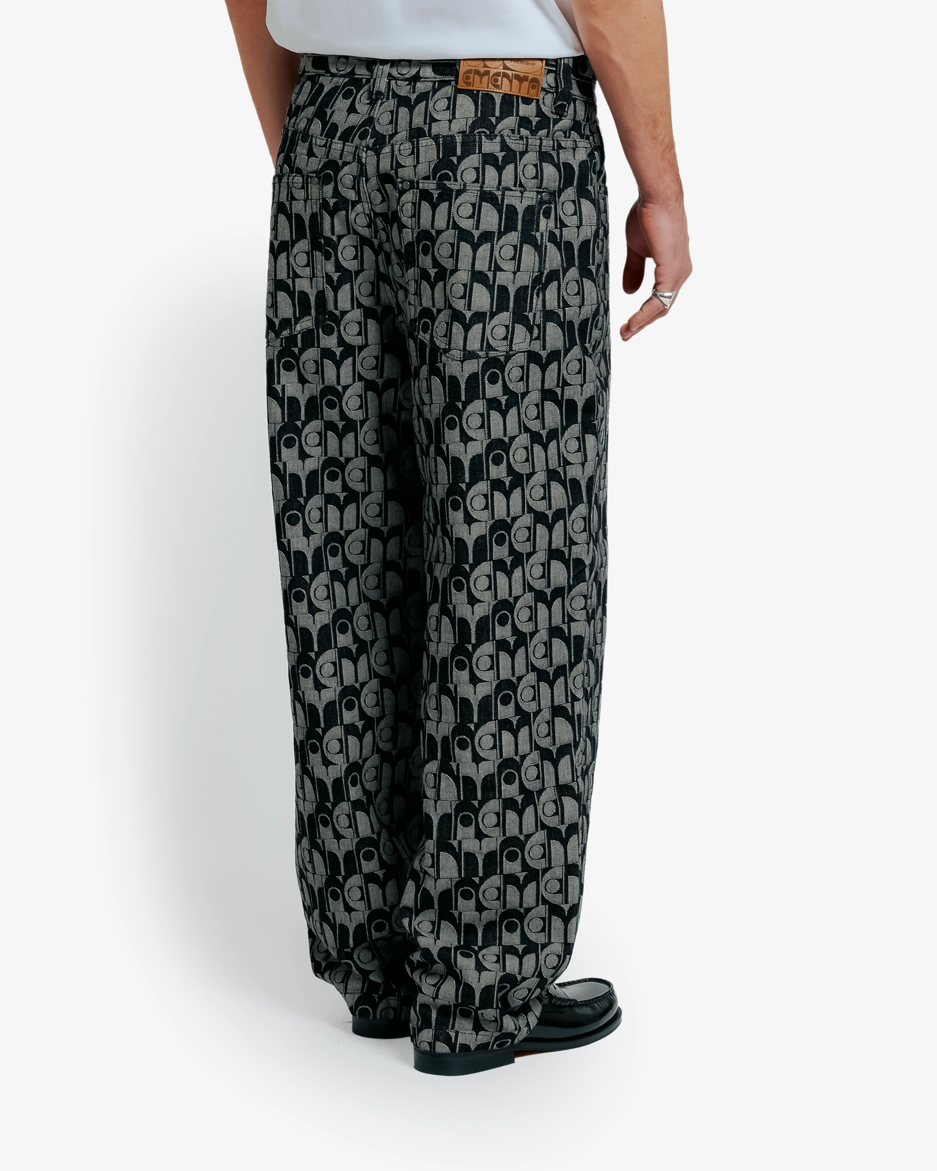 Bonga Dots Pattern Jeans