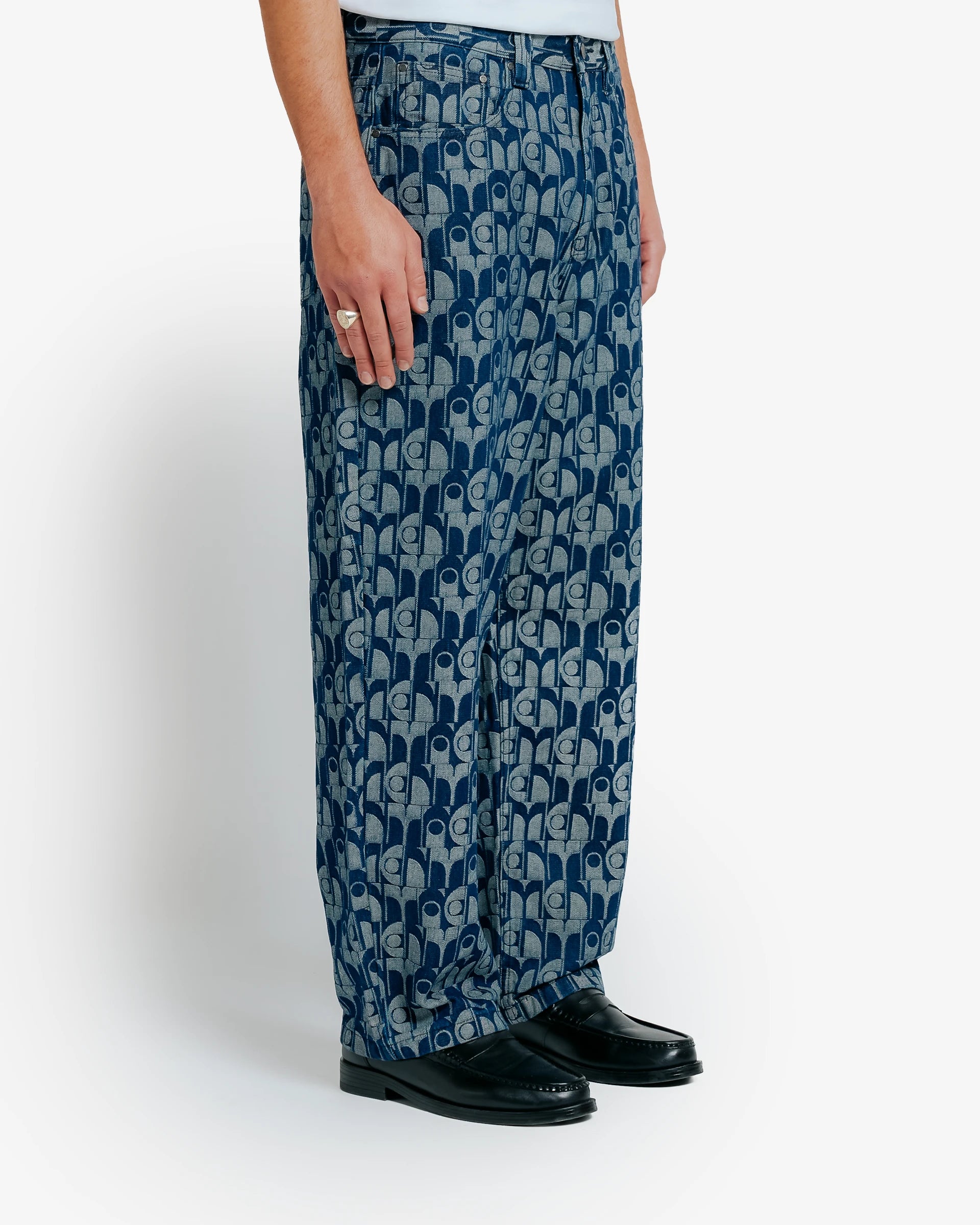 Bonga Dots Jackard Jeans