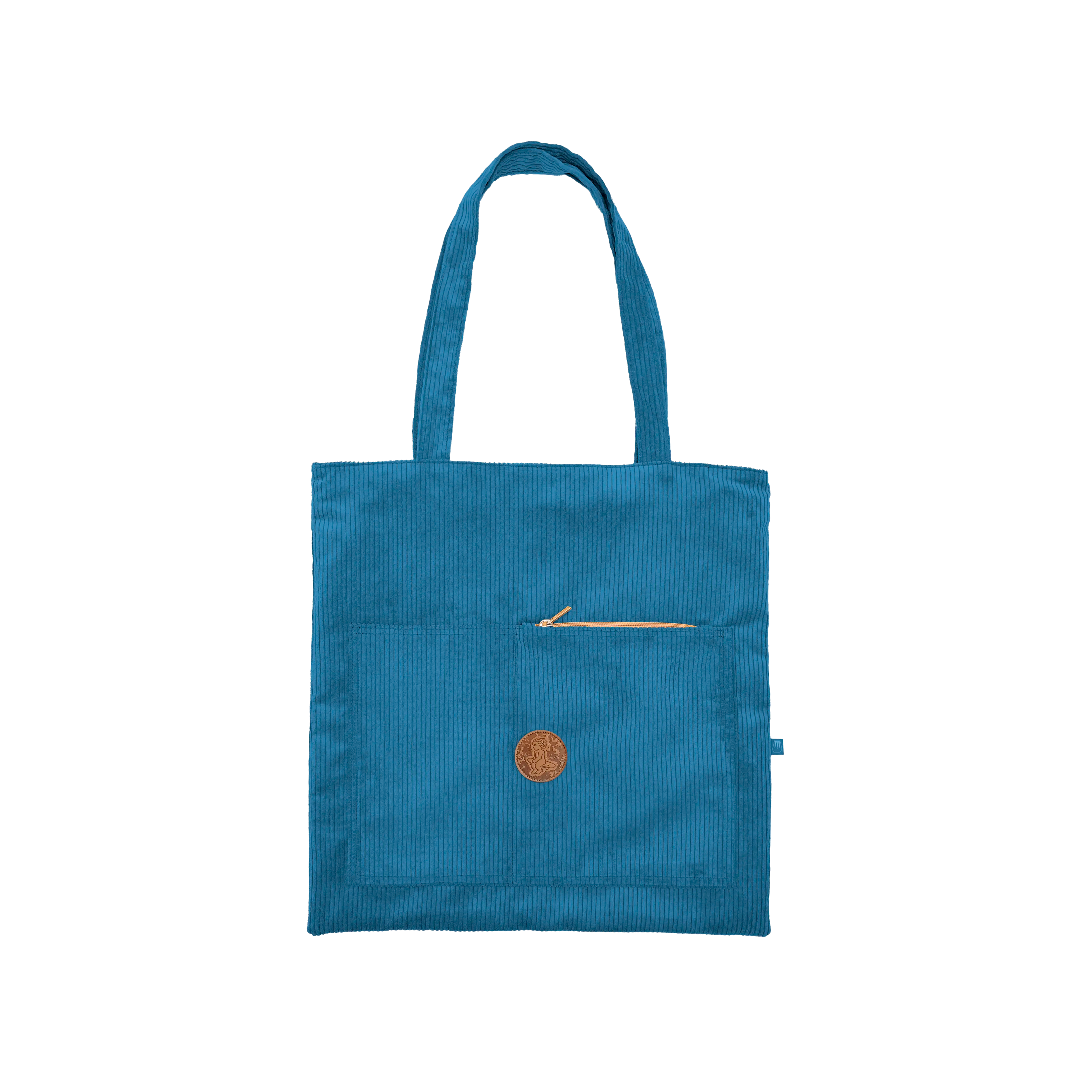 C'mon Patch Corduroy Tote Bag