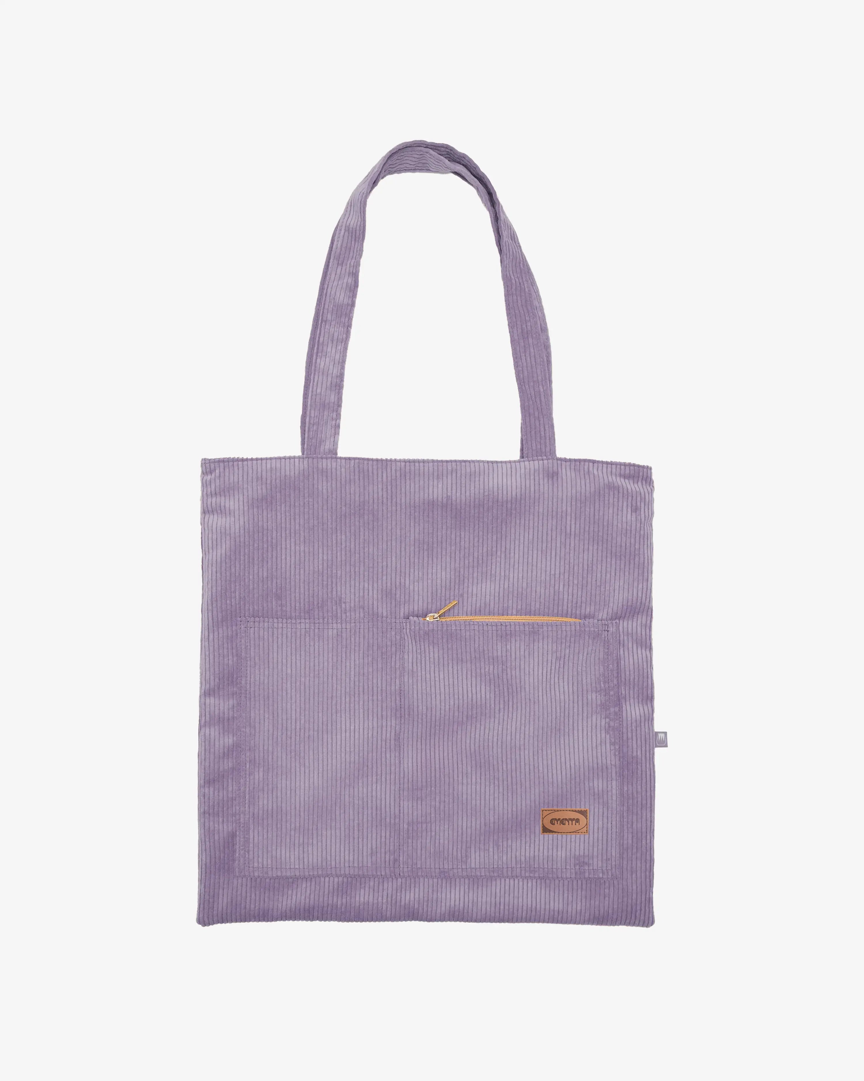 C'mon Patch Corduroy Tote Bag