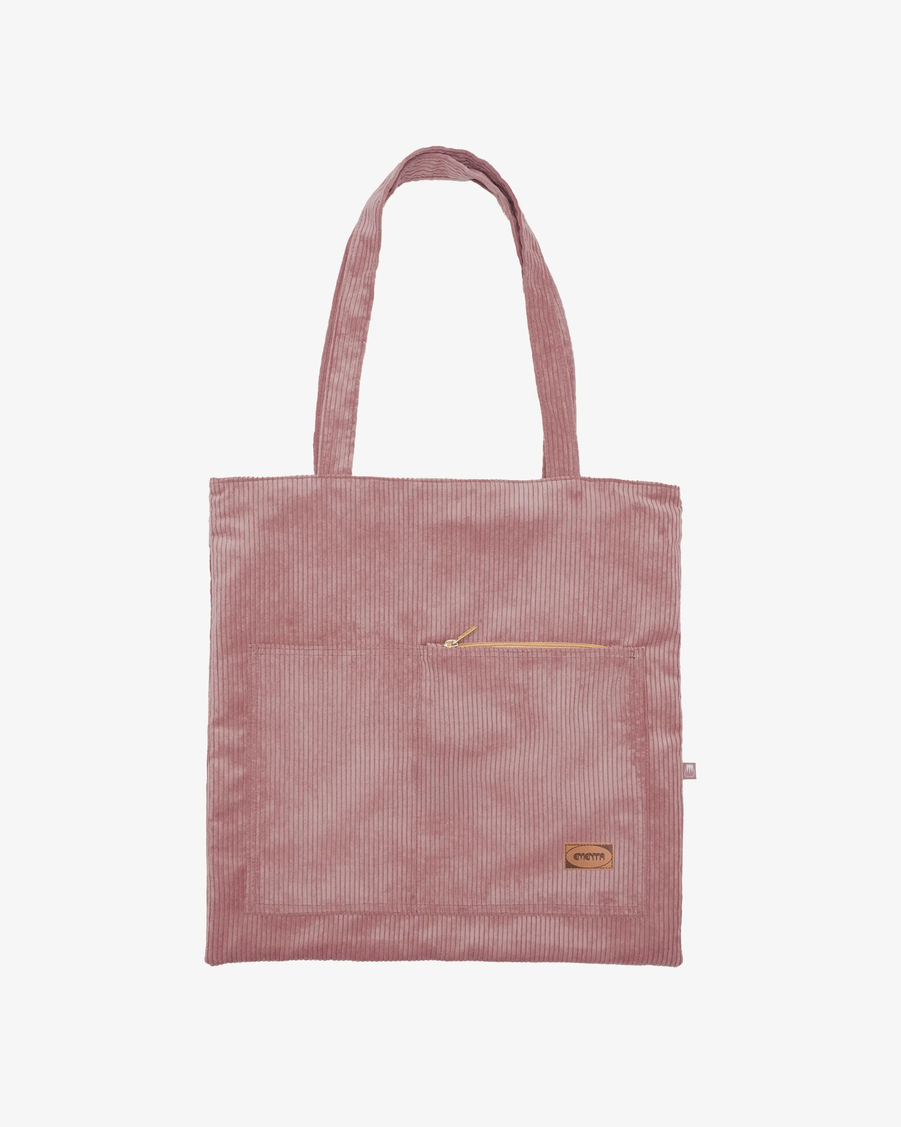 C'mon Patch Corduroy Tote Bag