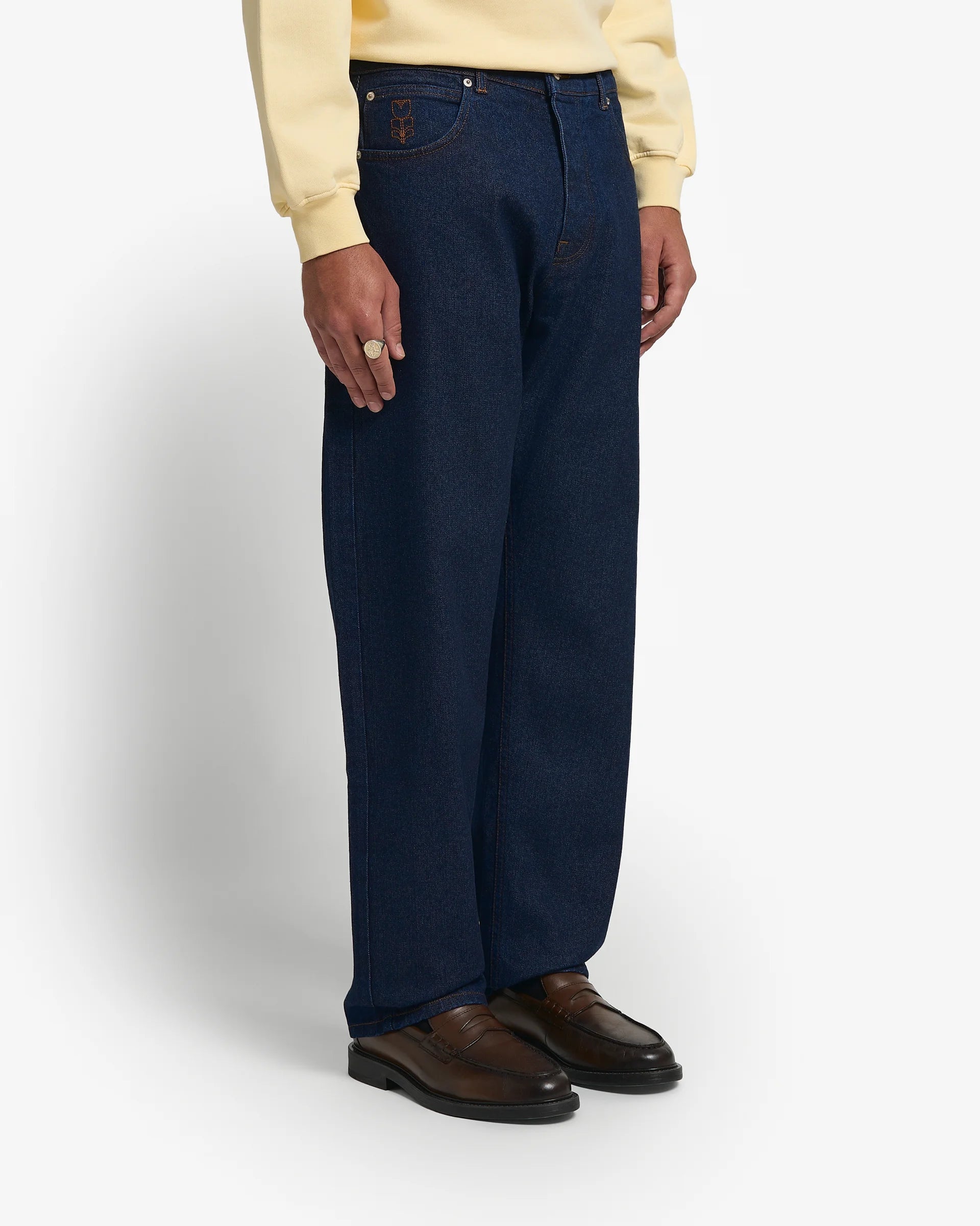 #color_blue raw denim
