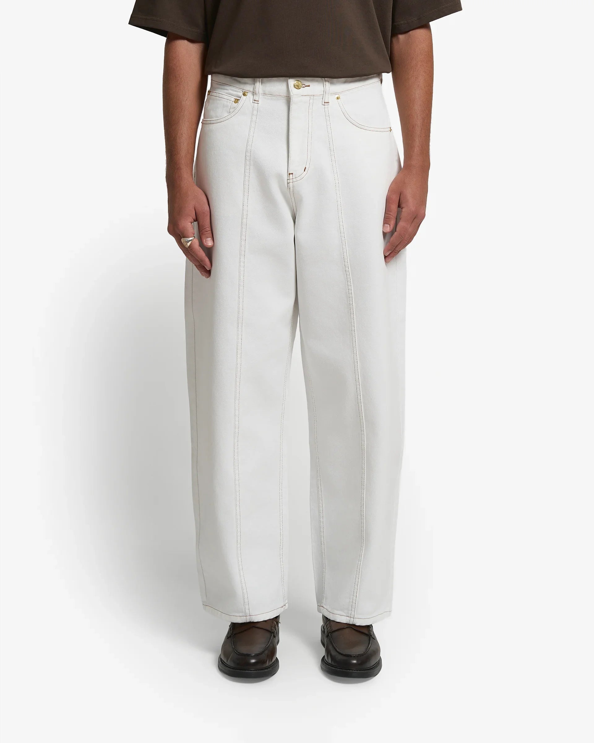 Straight Split Seam Pants