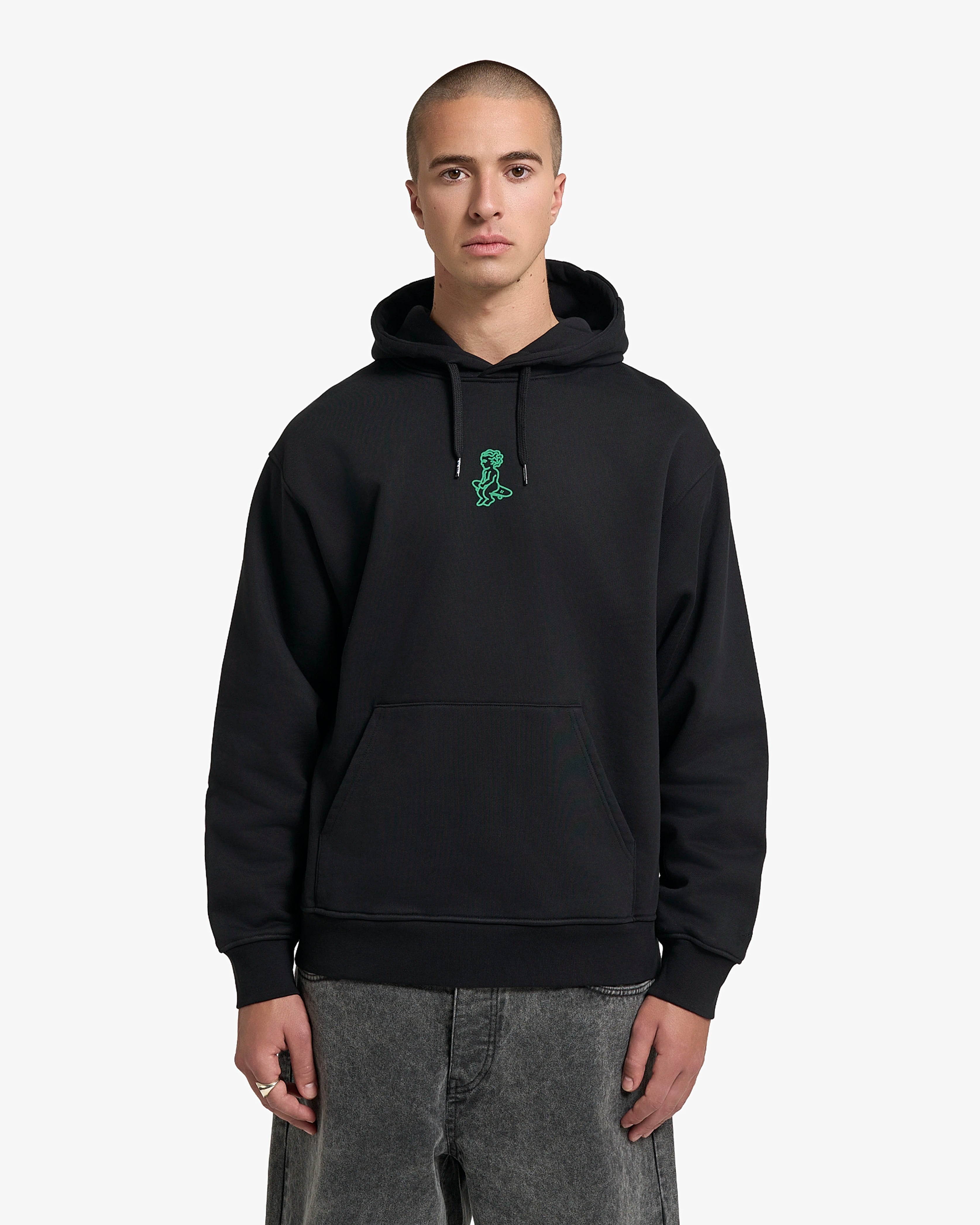 Ikon Stamp Embossed Hoodie