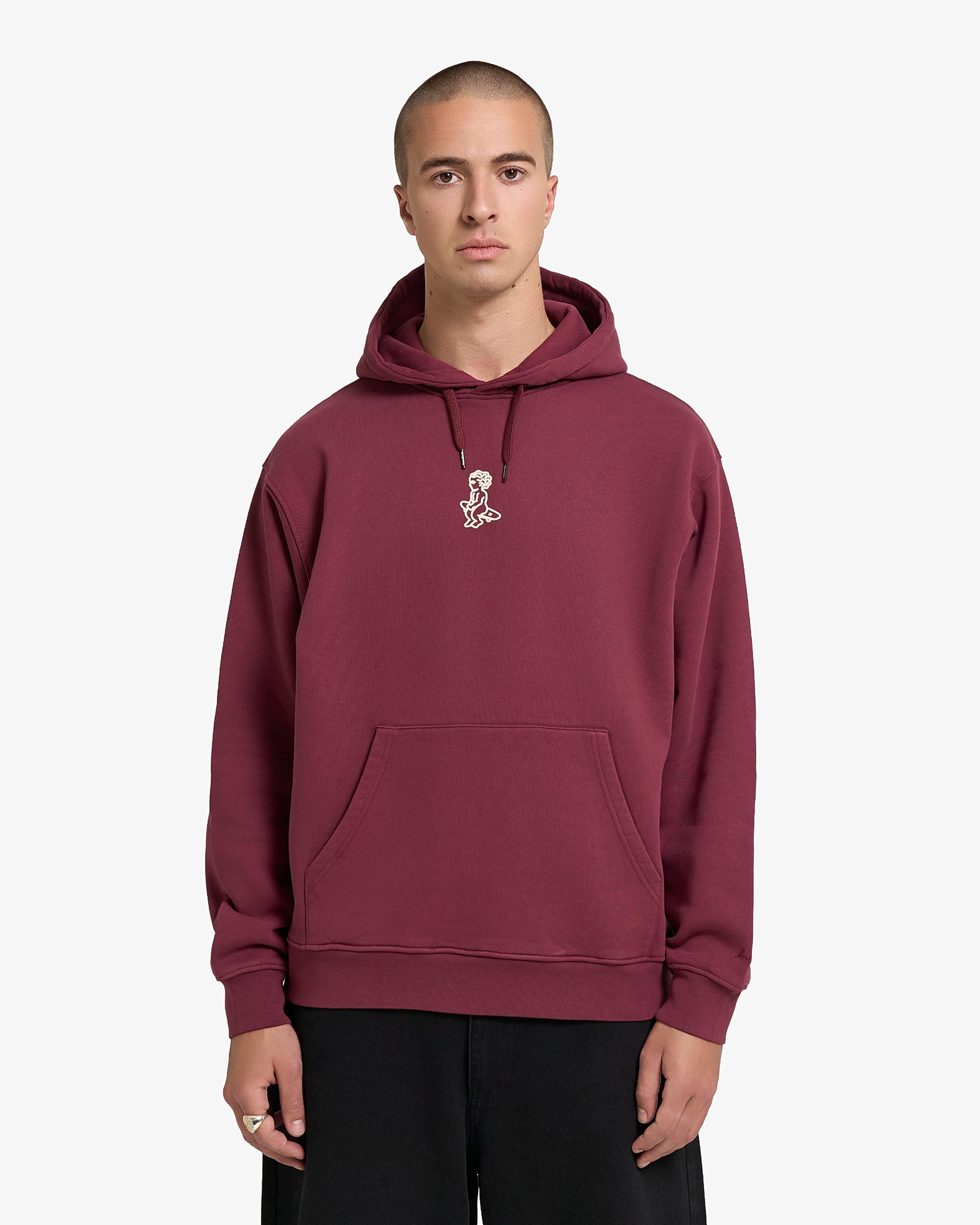 Ikon Stamp Embossed Hoodie