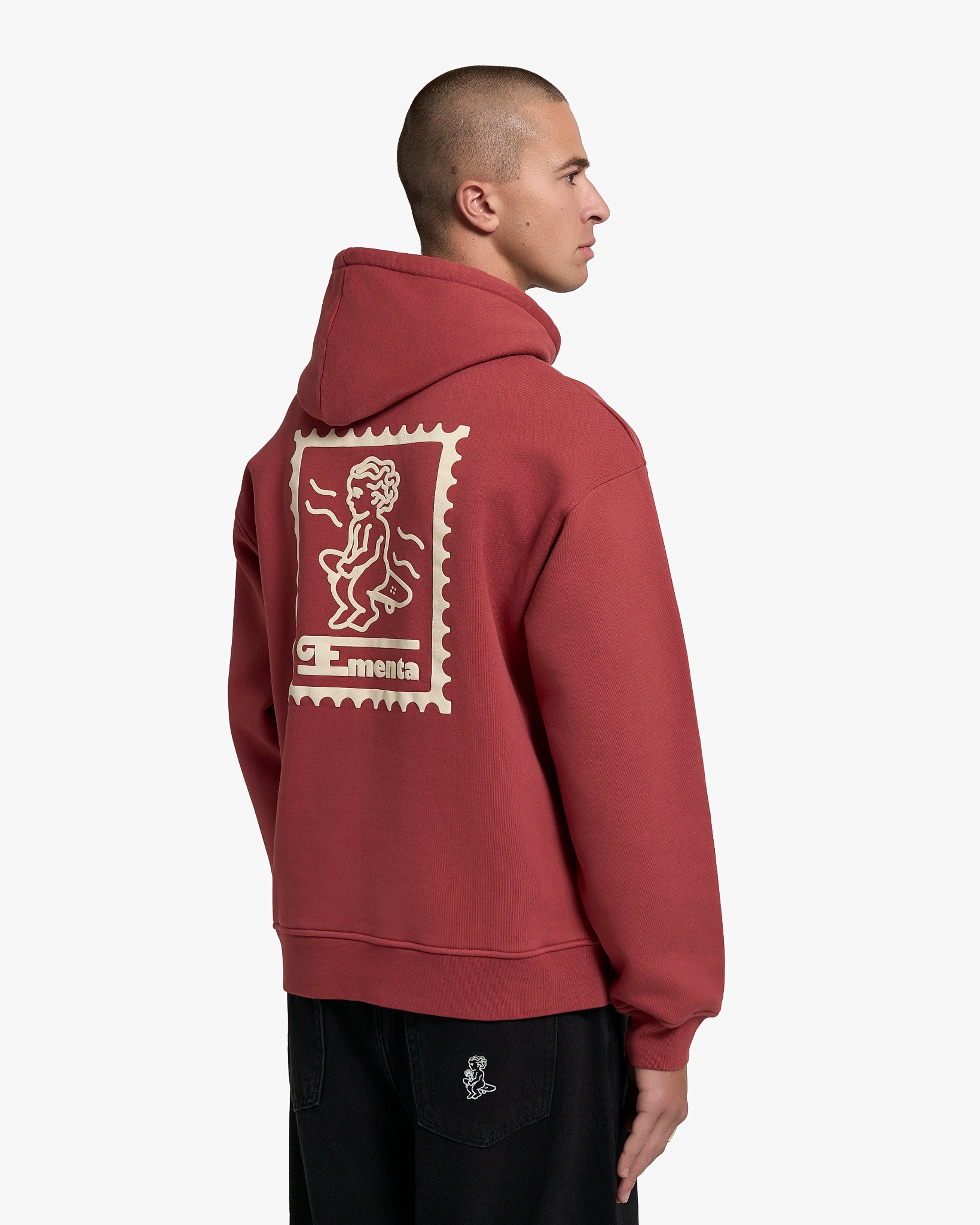Ikon Stamp Embossed Hoodie