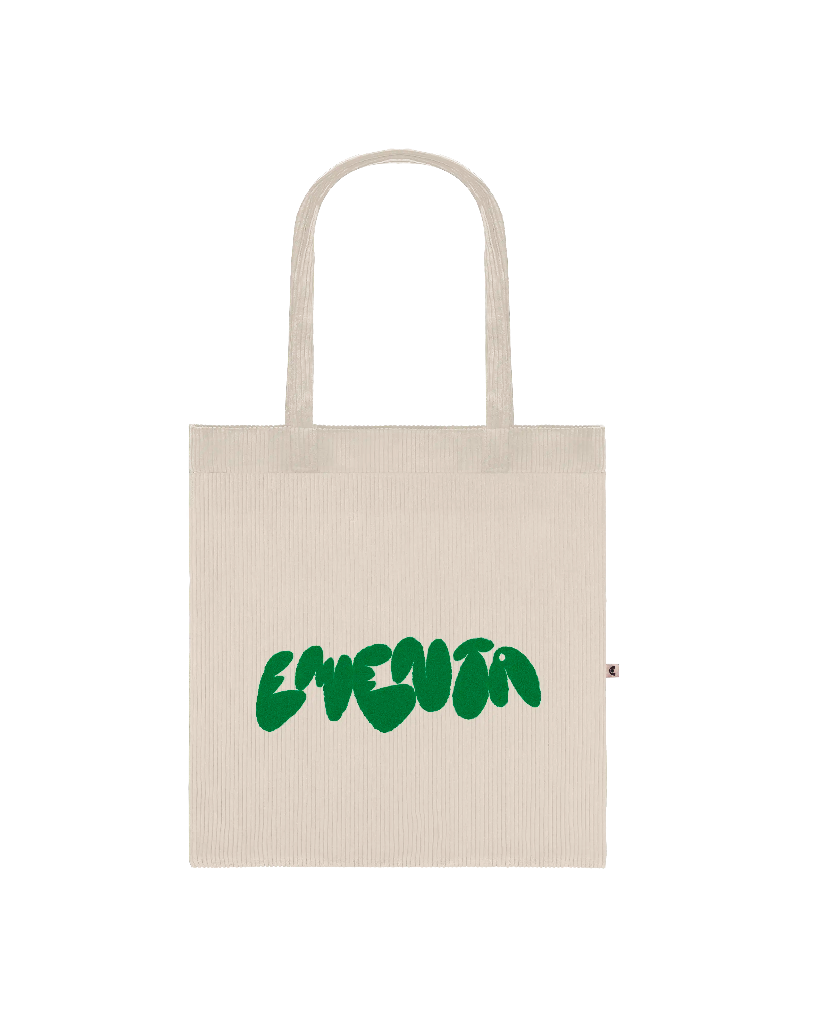 Graffiti Corduroy Tote Bag