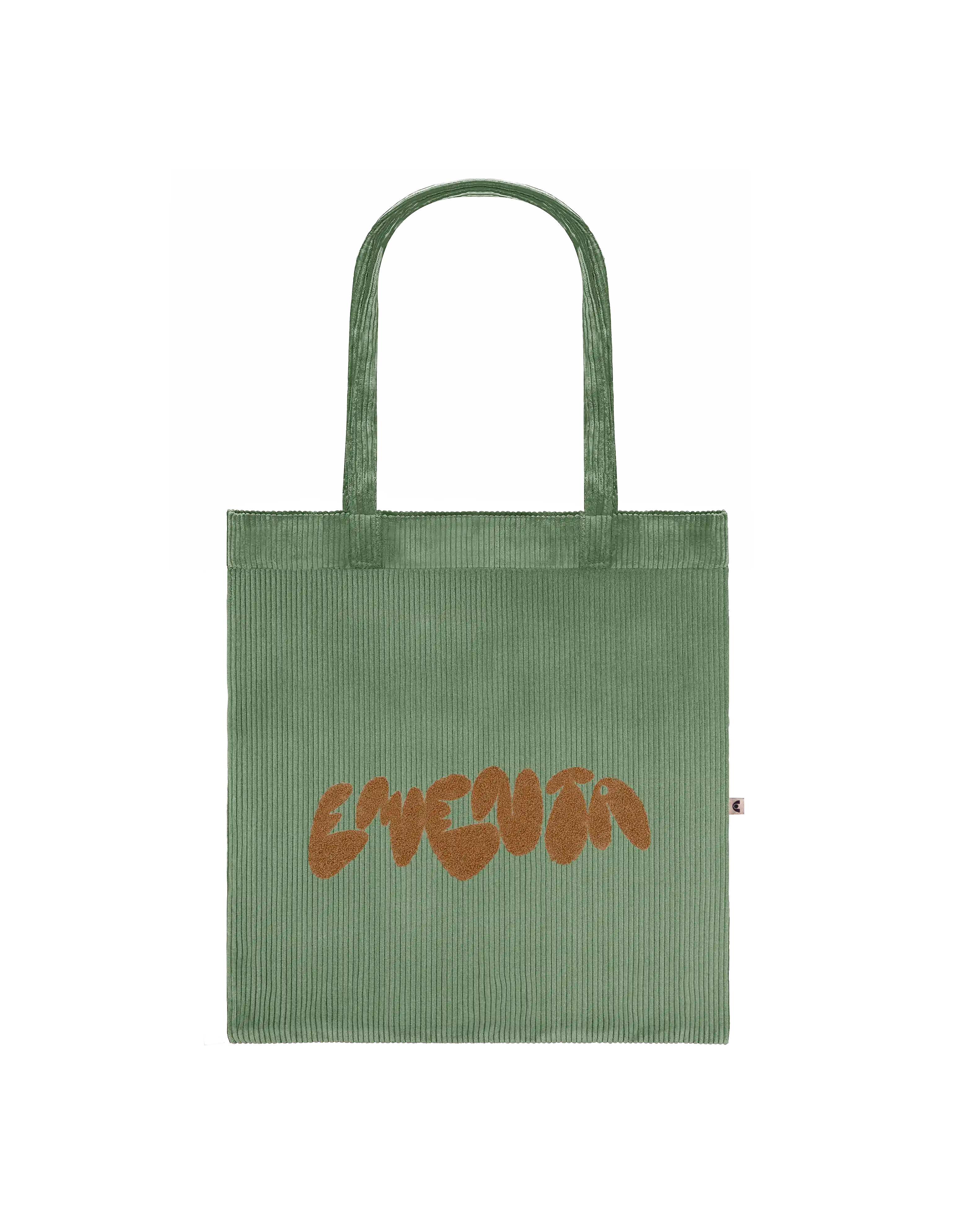Graffiti Corduroy Tote Bag