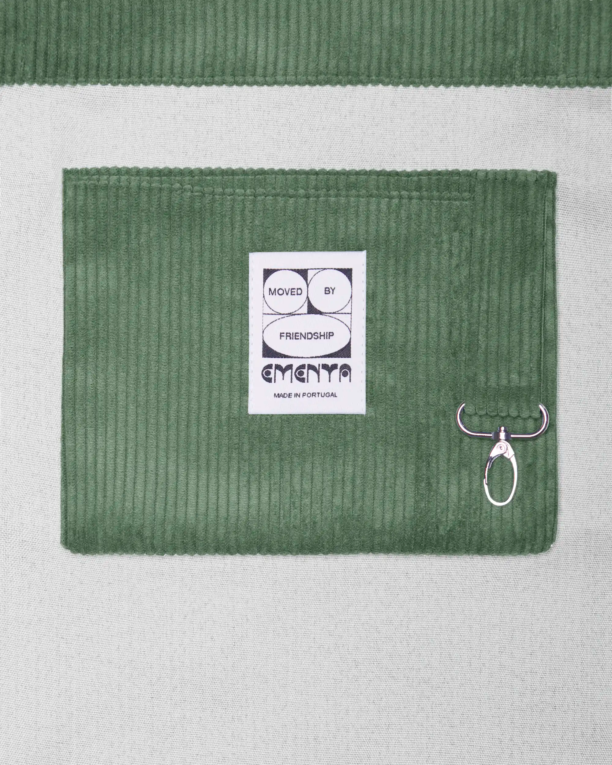 Graffiti Corduroy Tote Bag
