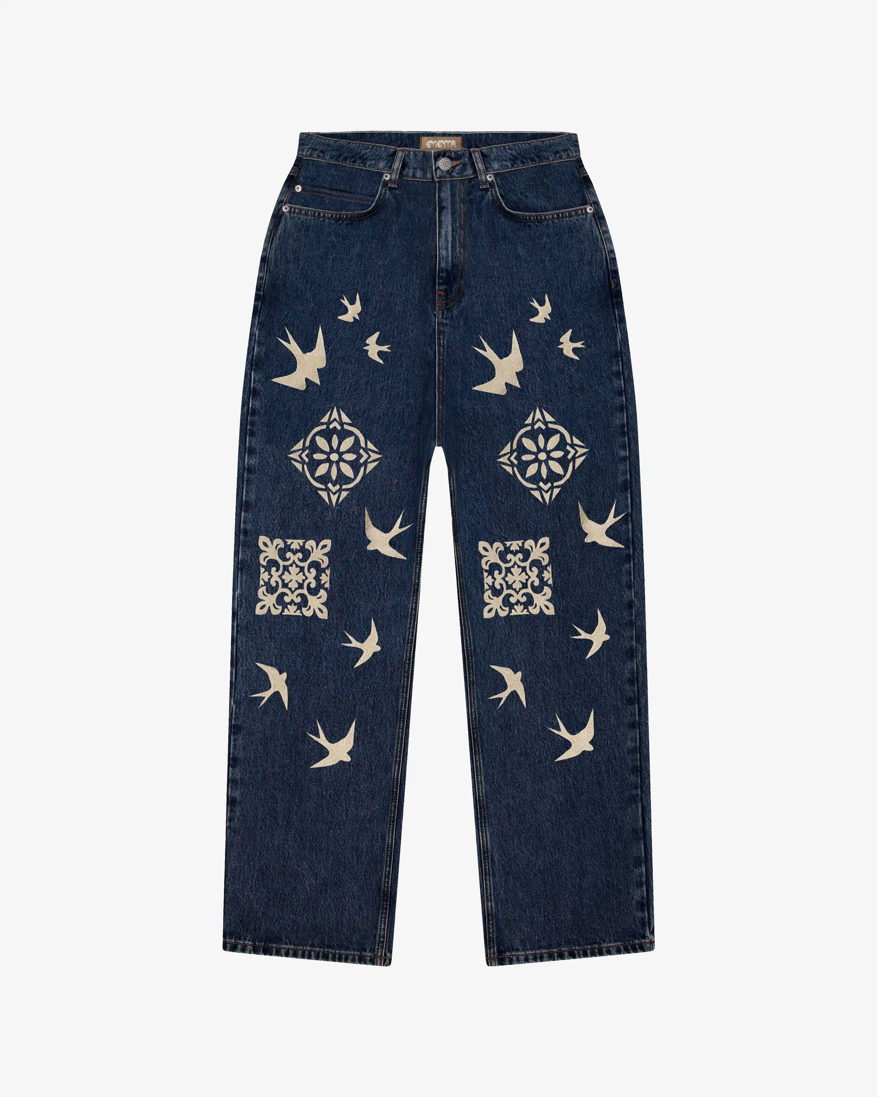 #color_blue raw denim