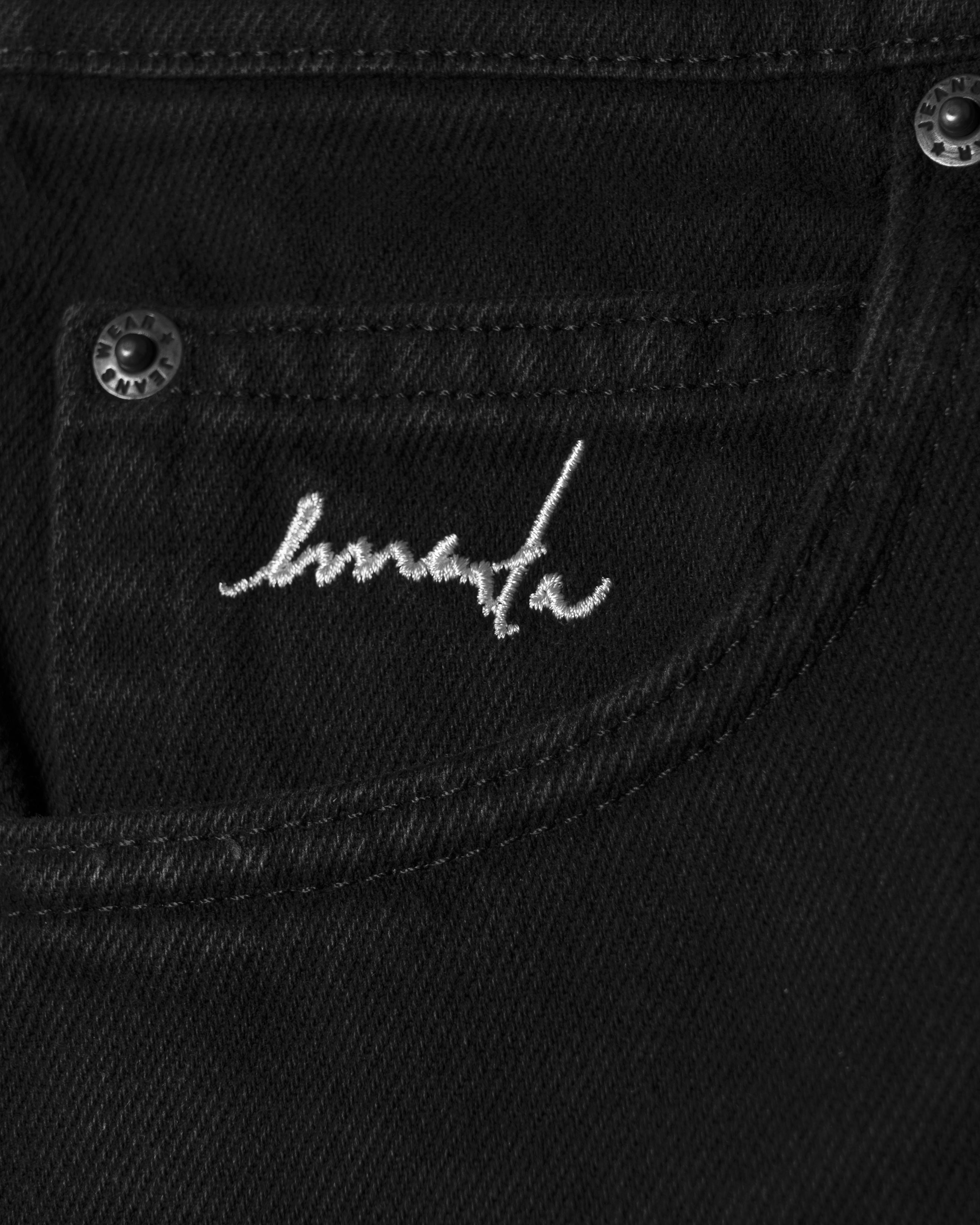 #color_black stone washed