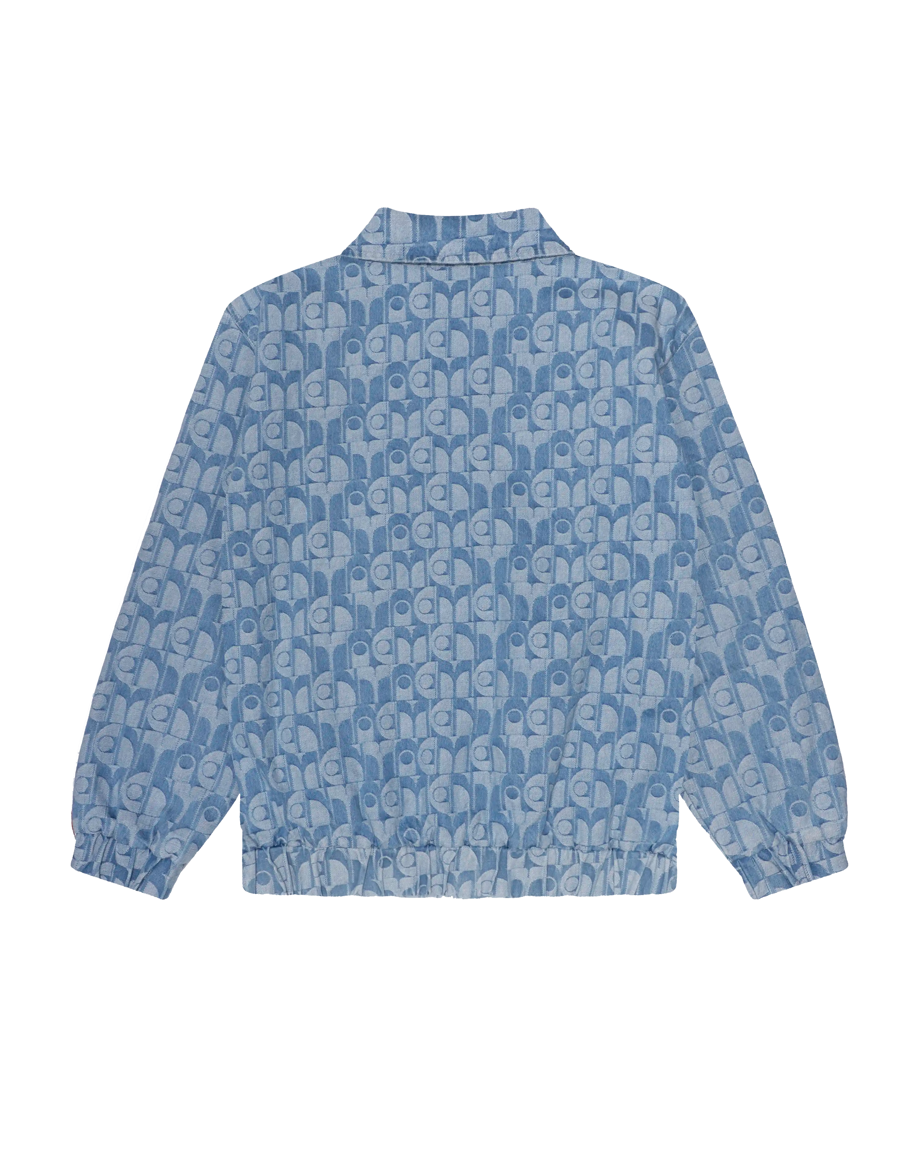 Dots Denim Jackard Jacket