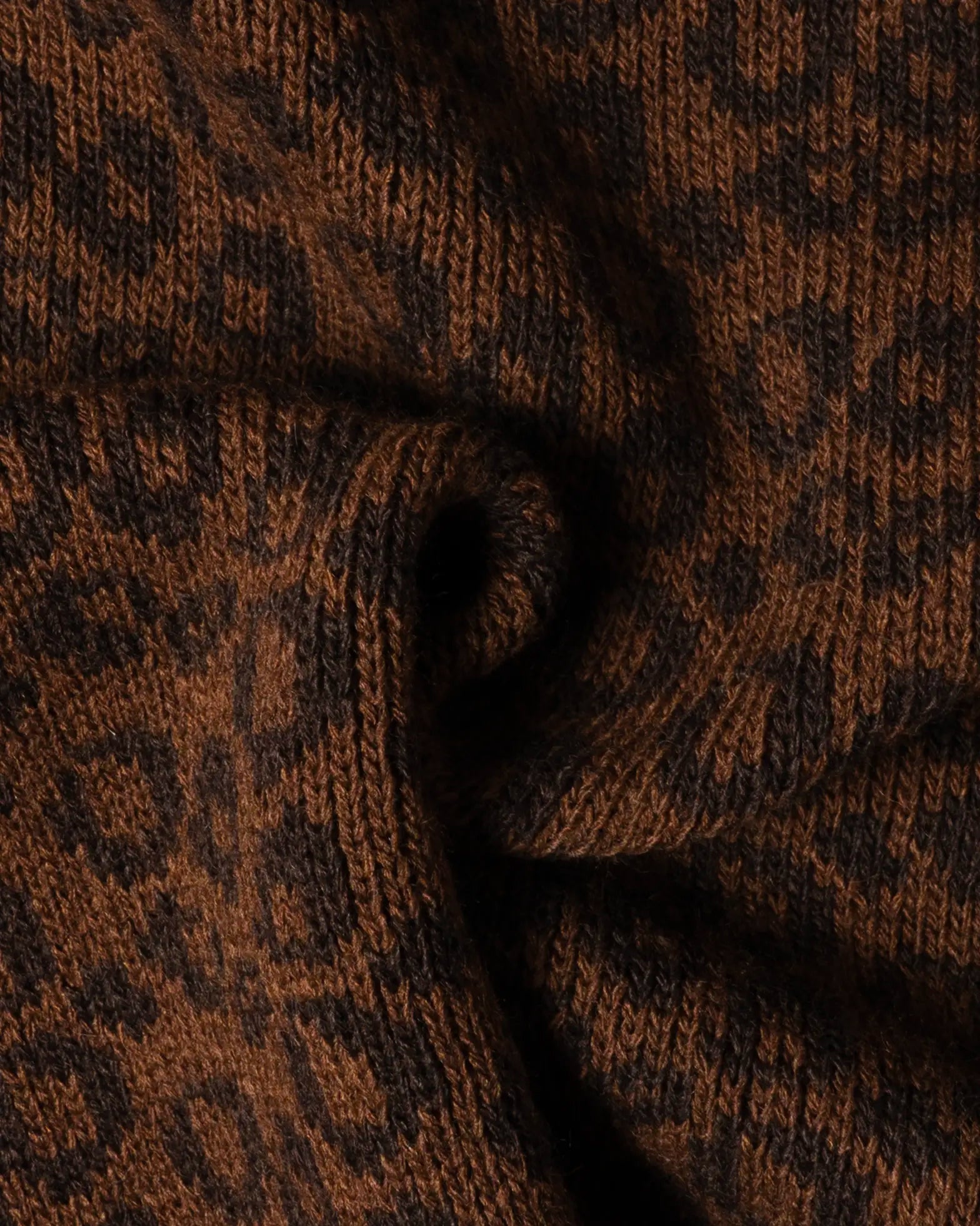 Leopard Knit Jacket