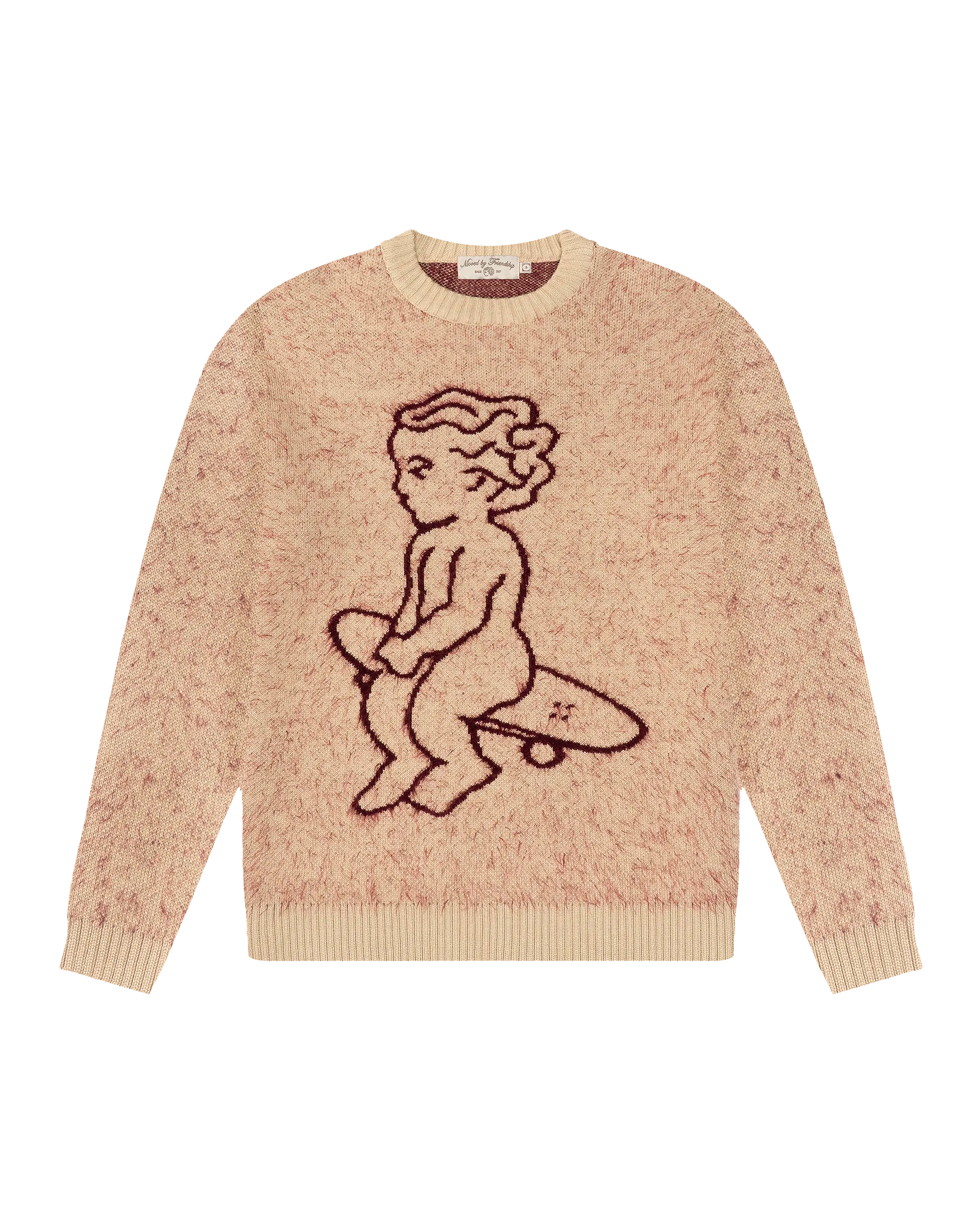 Ikon Fluffy Knit Crewneck