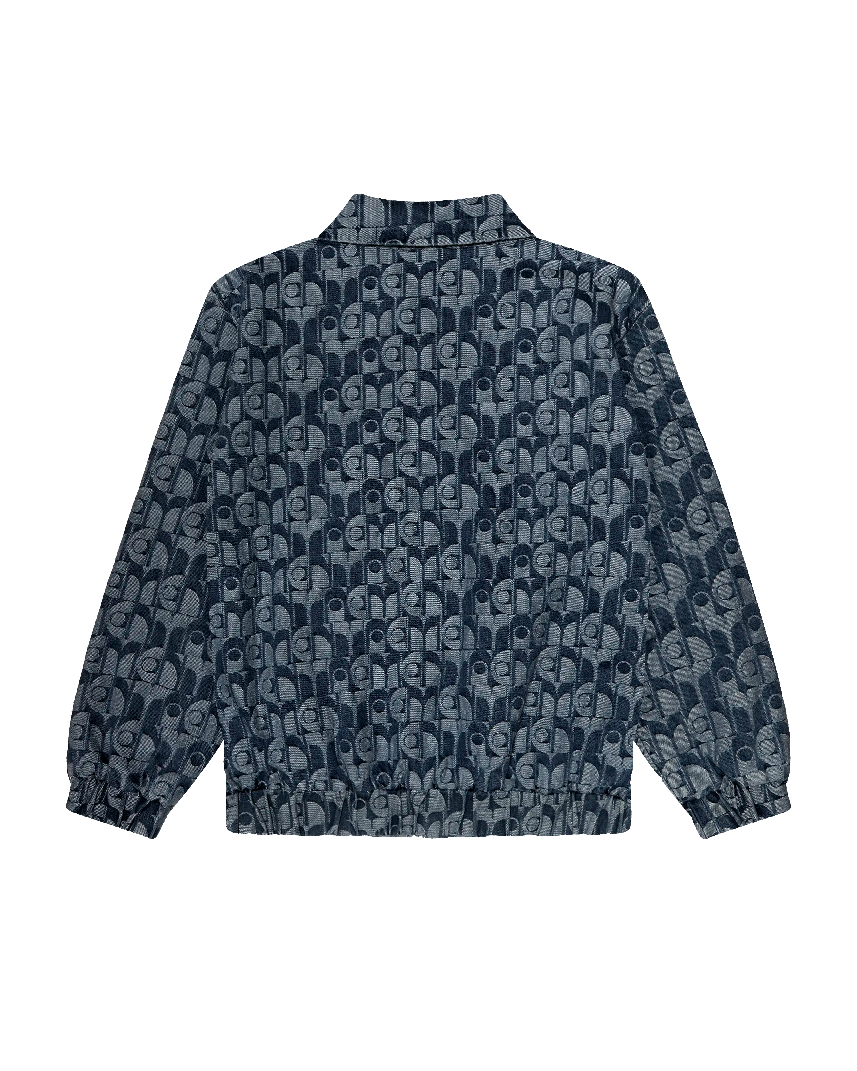 Dots Denim Jackard Jacket