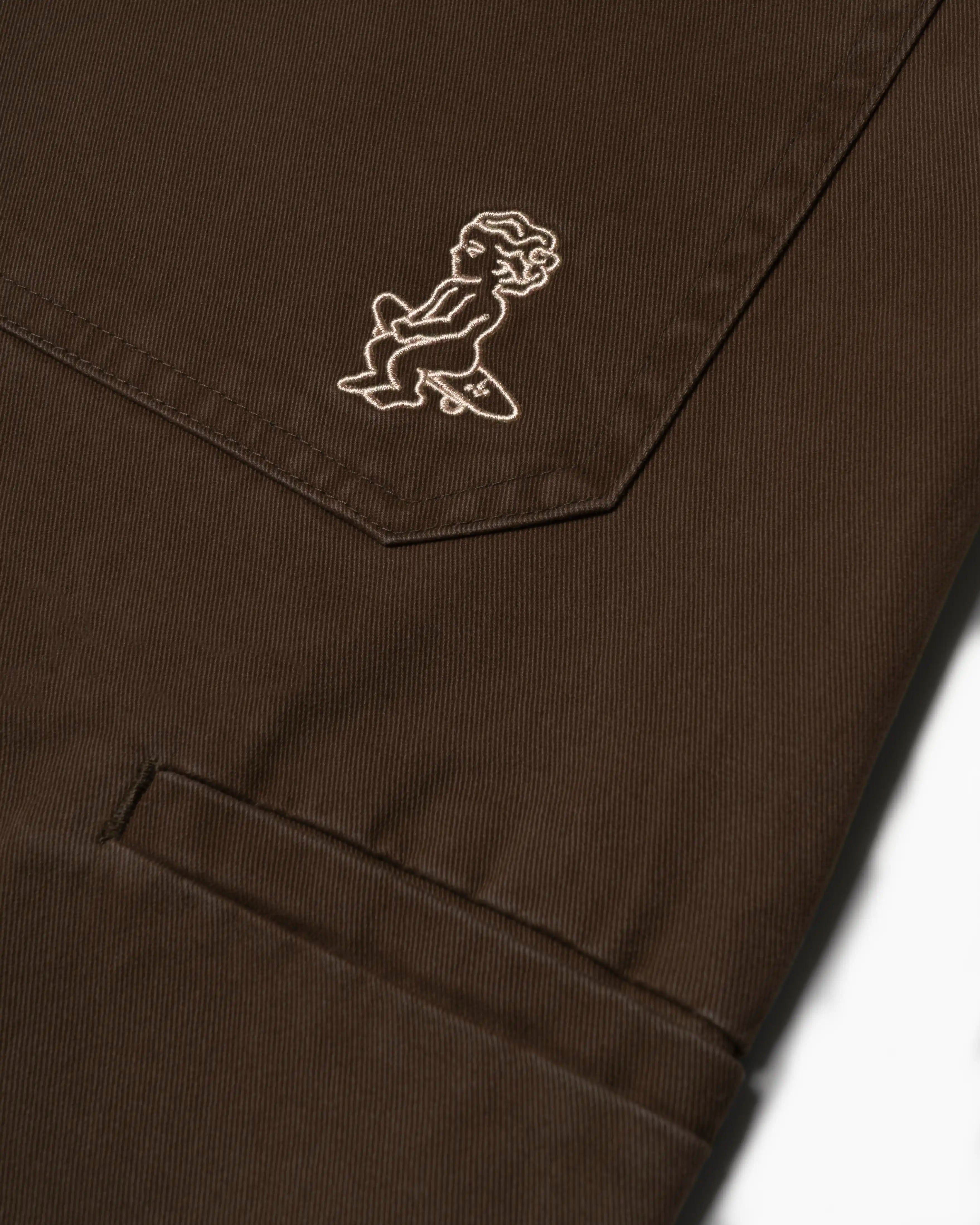 Magoado Twill Elastic Pants