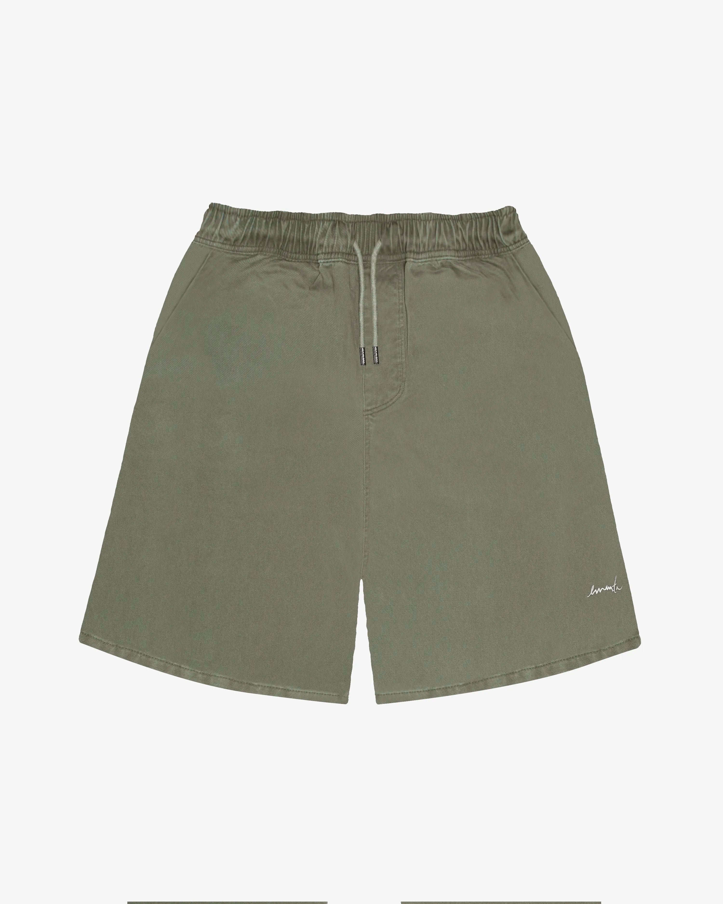 Magoado Twill Elastic Shorts