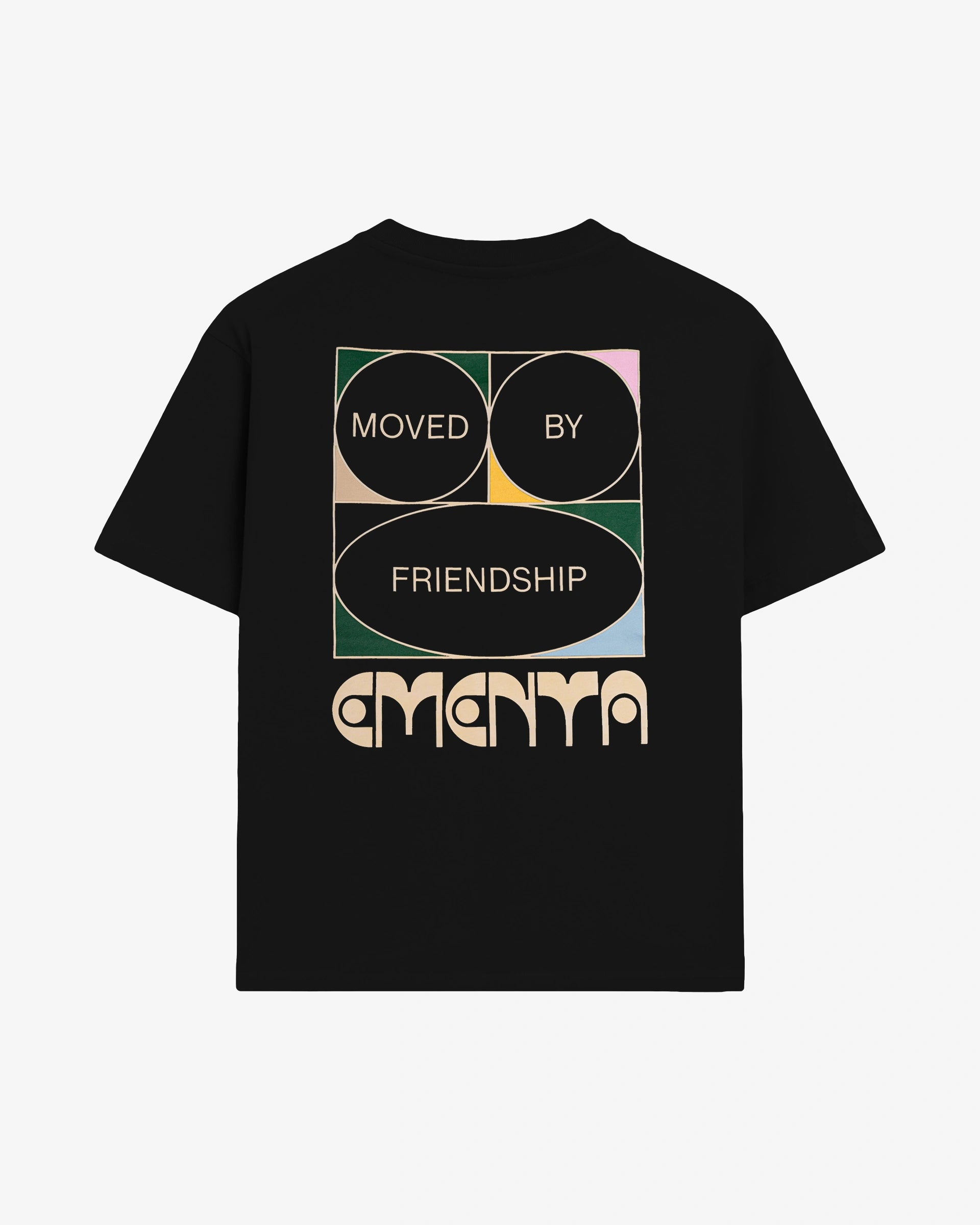 100% Cotton for comfort and durability
Rubber Embossed Print featuring Ementa's iconic motto "Moved By Friendship"
Soft, breathable fabric with a natural fit
Crafted with care and precision in Portugal