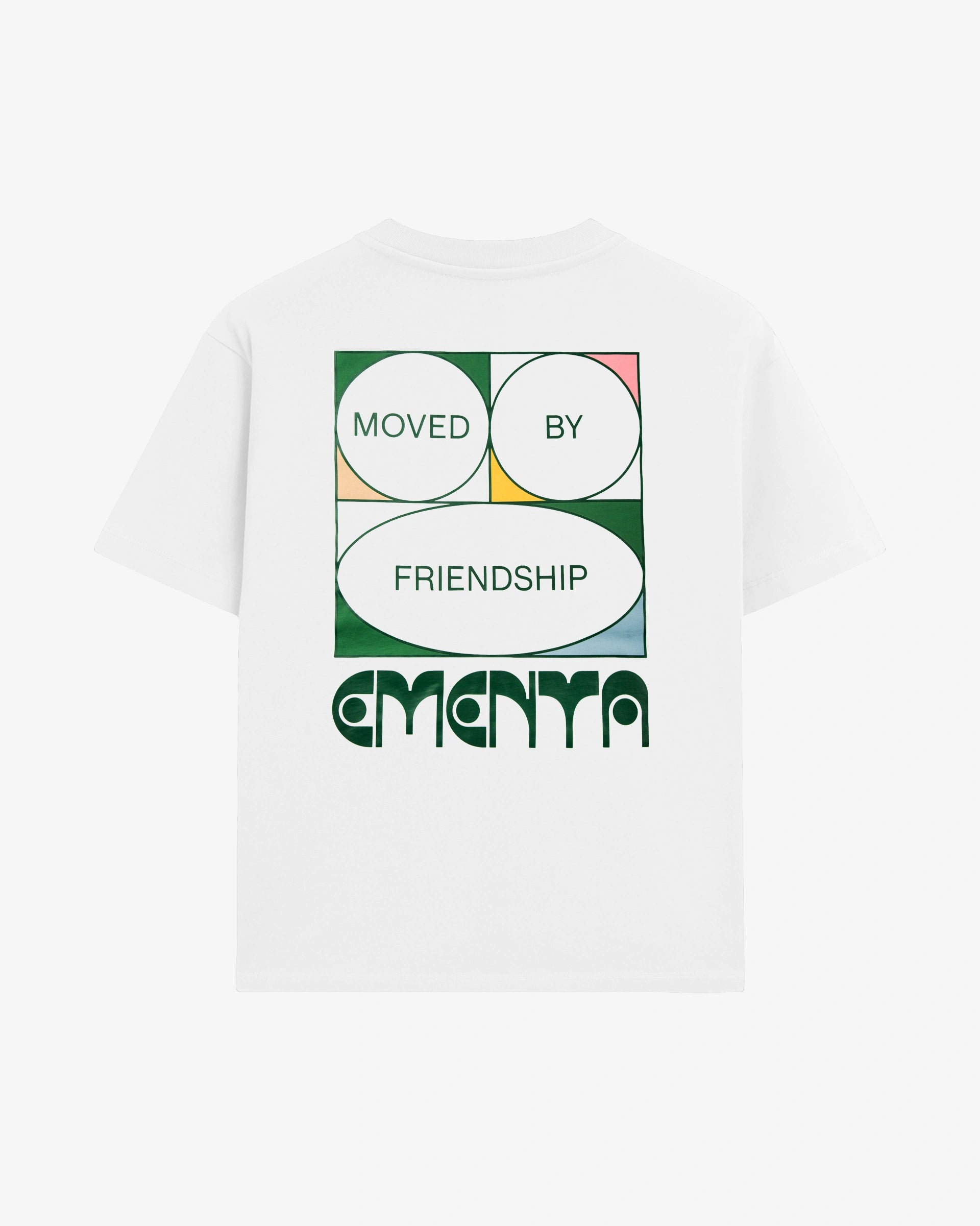 100% Cotton for a soft and comfortable fit
Rubber Embossed Print showcasing Ementa’s iconic motto "Moved By Friendship"
Crafted for durability and everyday wear
Made with care in Portugal
