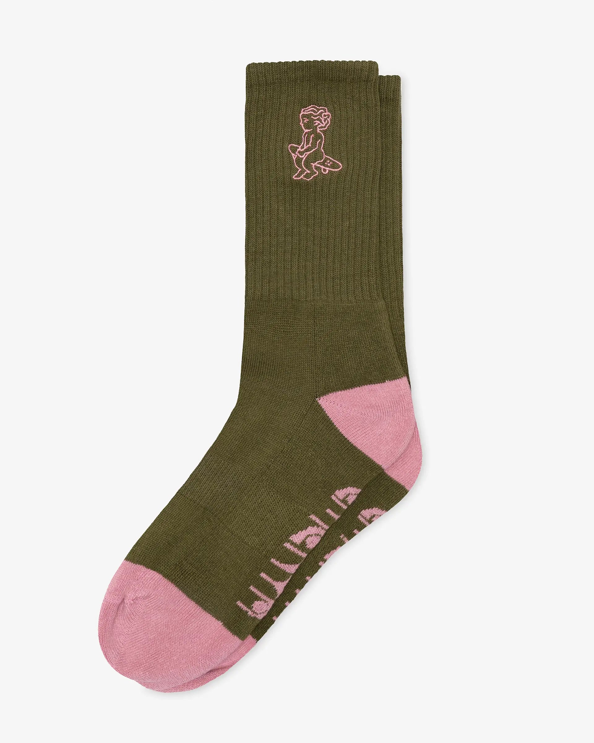 #color_olive green/pink