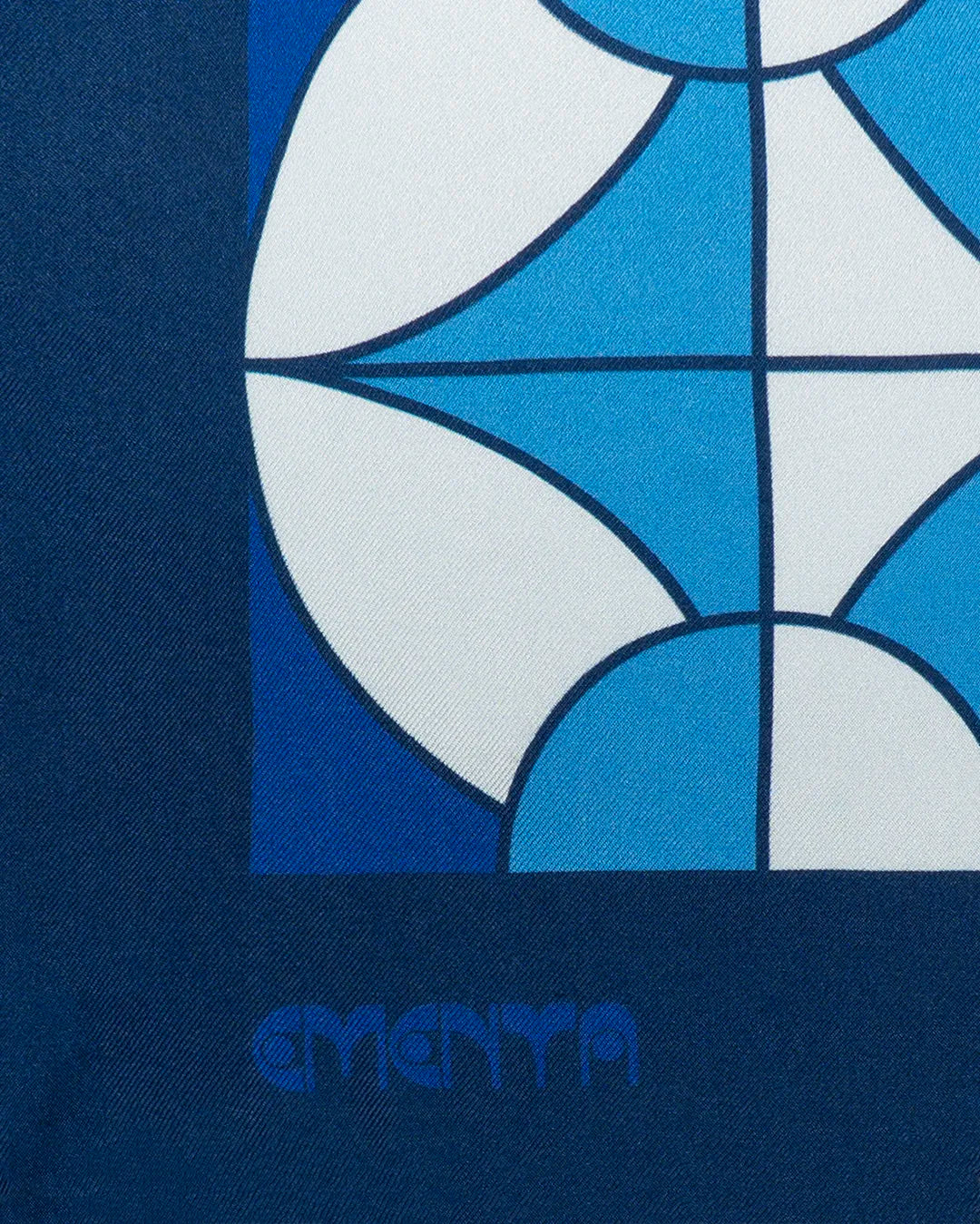 Azure Silk Scarf