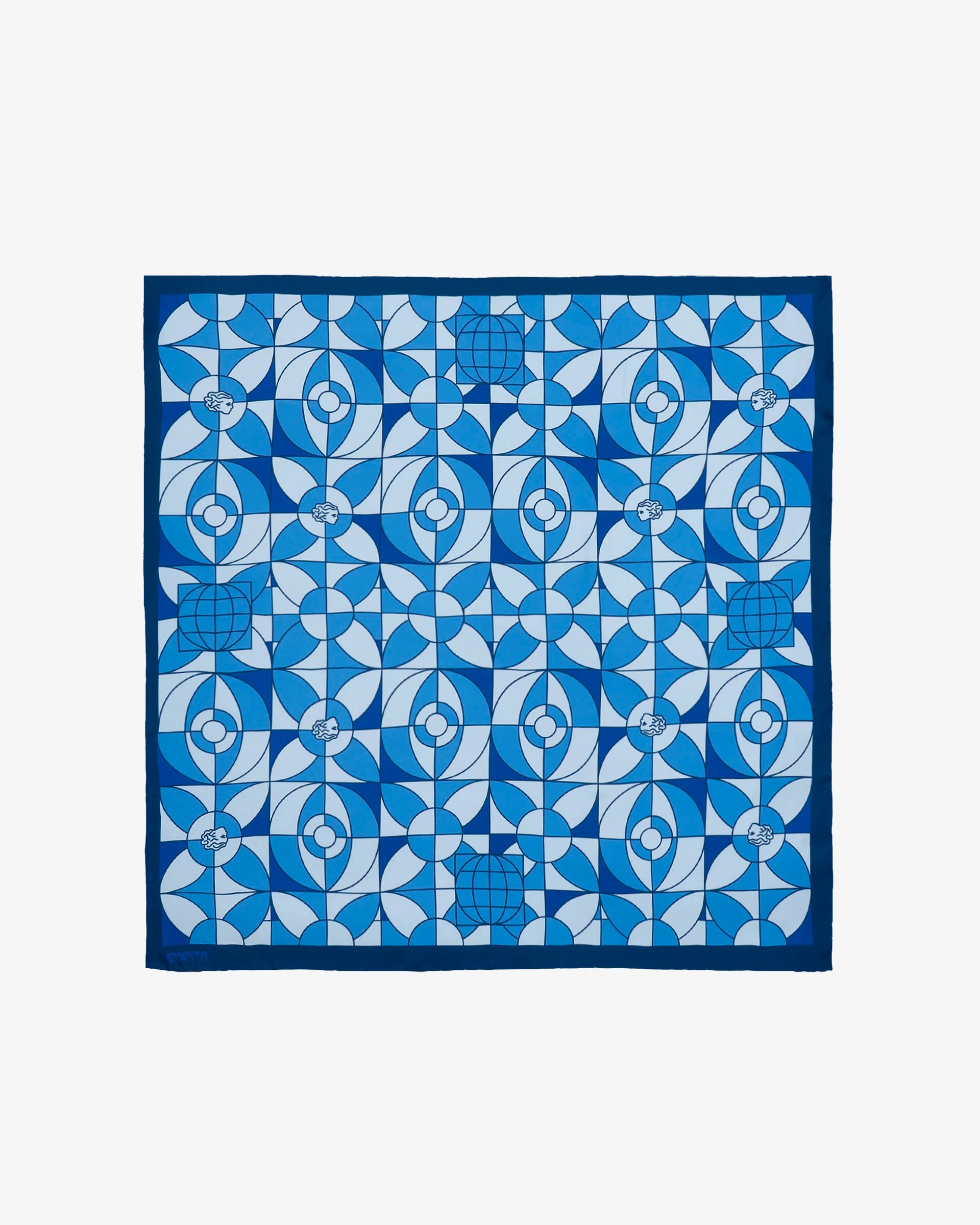 Azure Silk Scarf