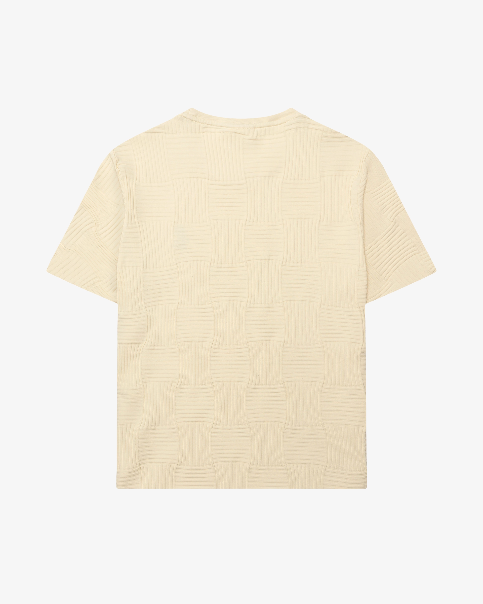 100% cotton blend with a soft, flexible, and stretchy feel
Subtle textured pattern woven into the fabric
Relaxed fit, sitting between regular and oversized
Classic short-sleeve silhouette for everyday wear

Ikon logo embroidered on the chest
Comfortable shape with natural ease of movement
Made in Portugal with attention to quality and craftsmanship