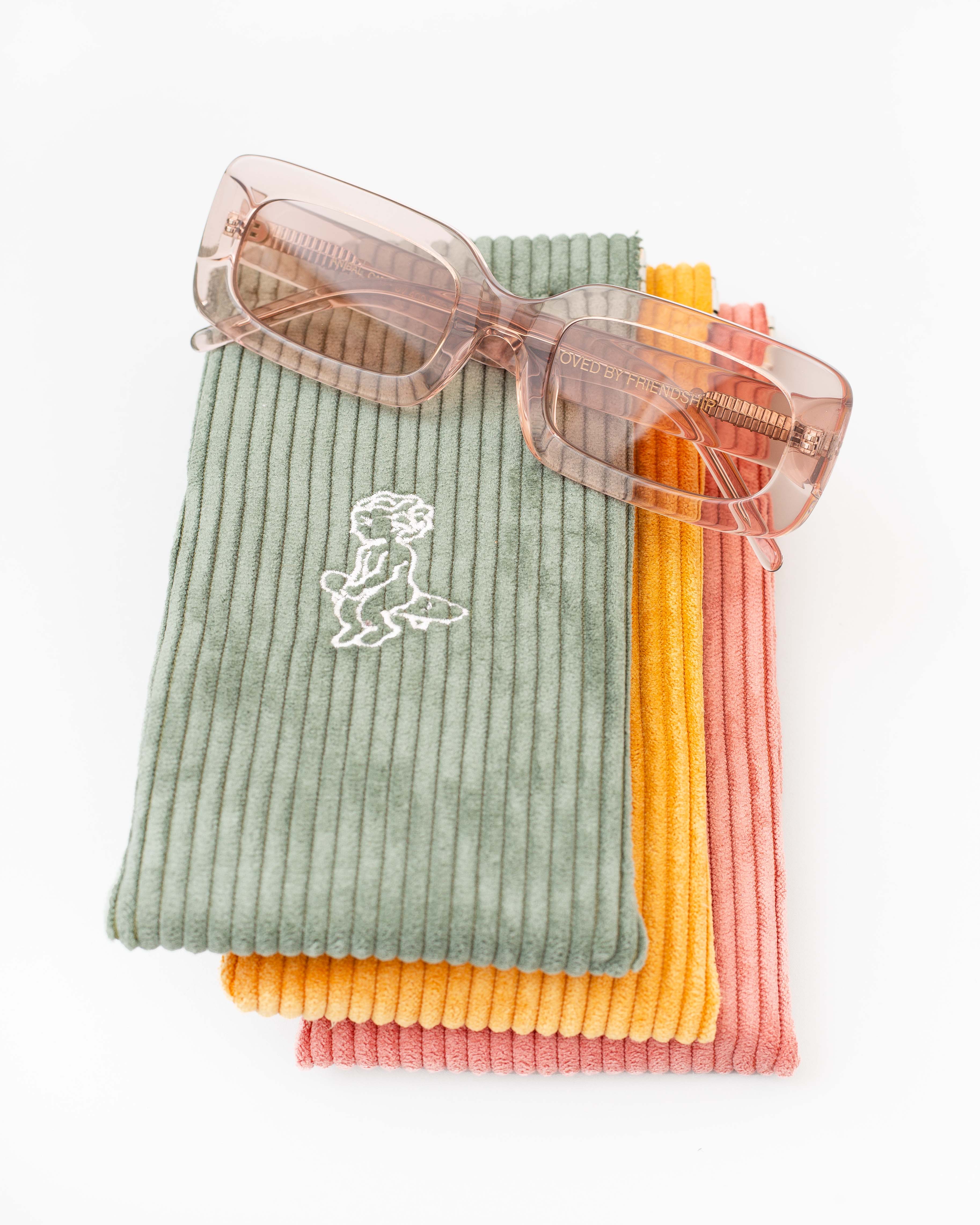 Anibal Sunglasses Coral Polished